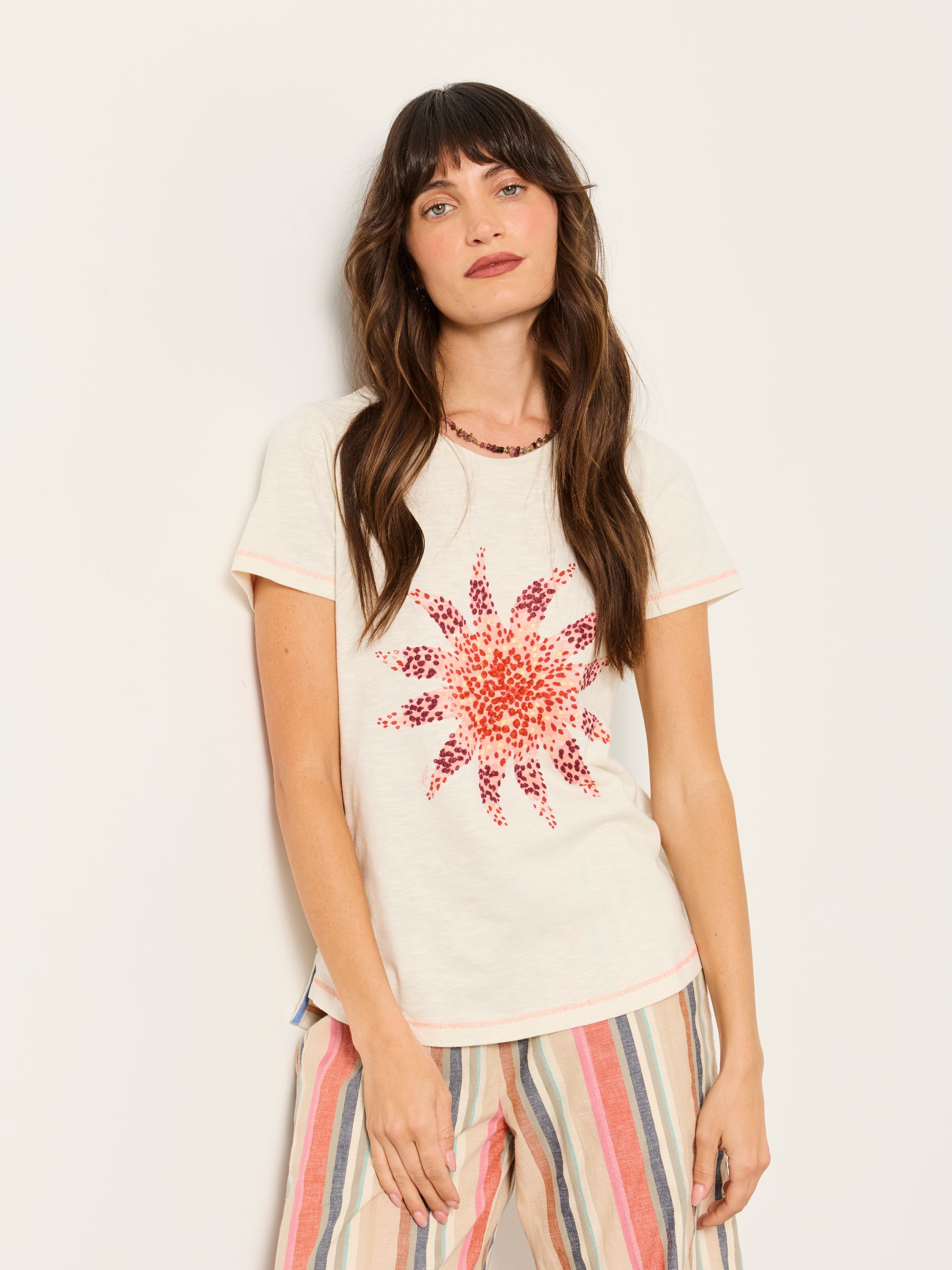 Natalie Ivory MCS Graphic T Shirt - Image 1 of 7