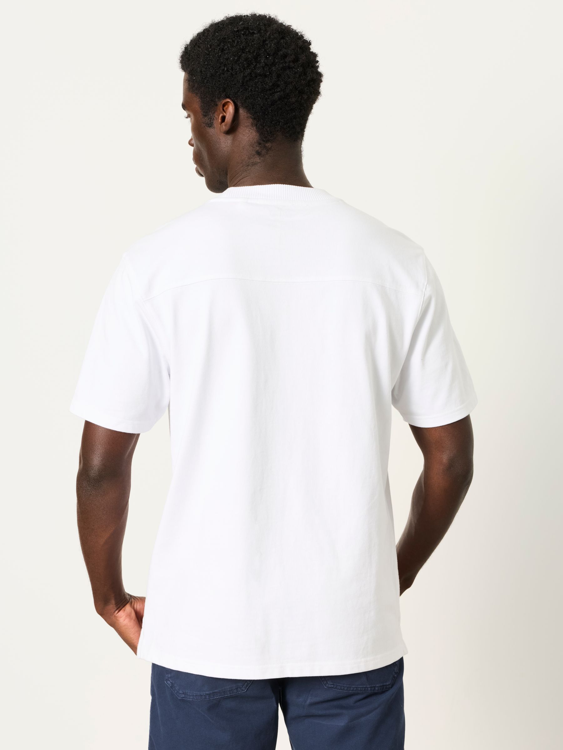 Alton White Heavyweight Relaxed Fit T-Shirt - Image 2 of 6