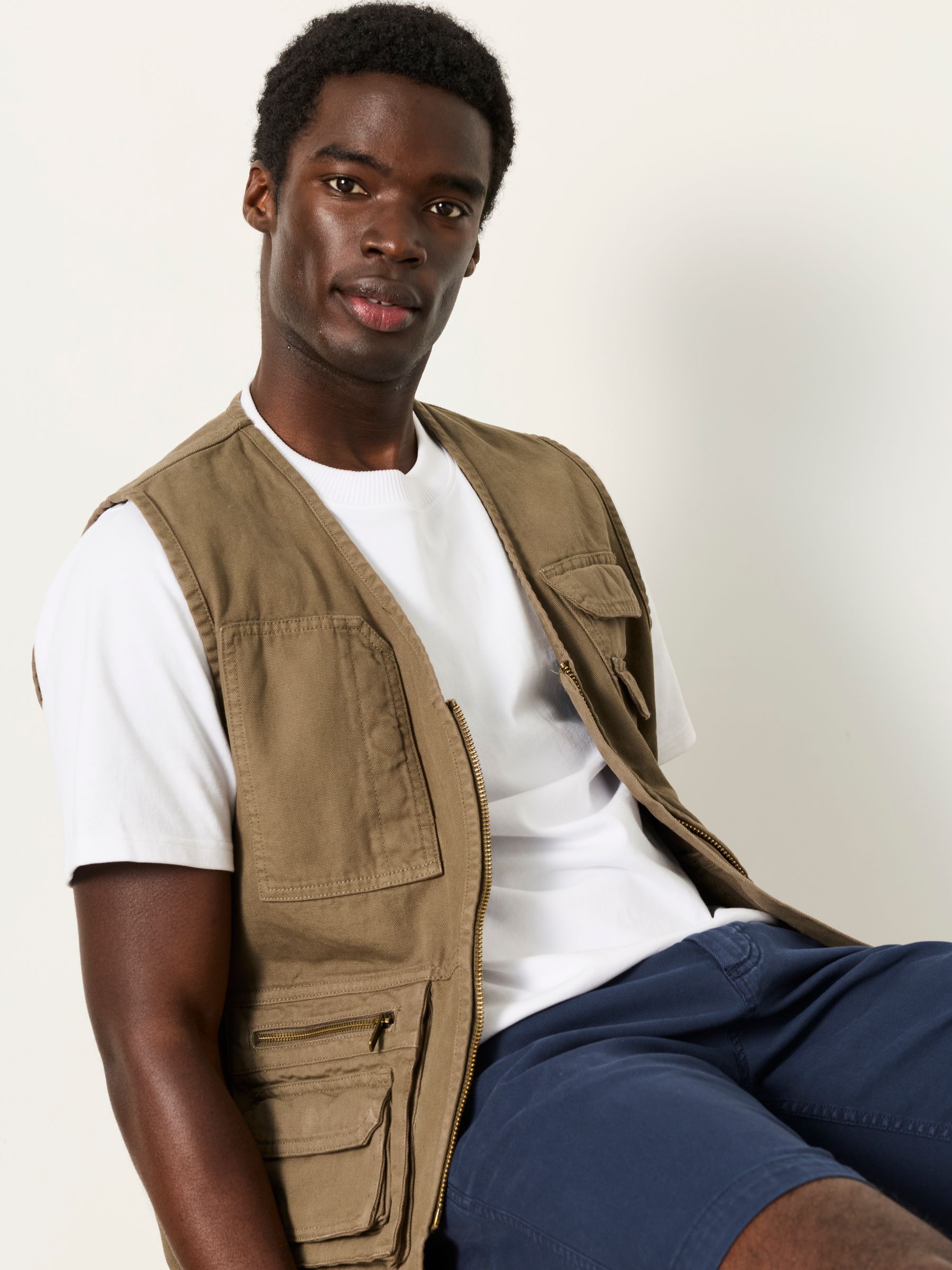 Alton White Heavyweight Relaxed Fit T-Shirt - Image 5 of 6