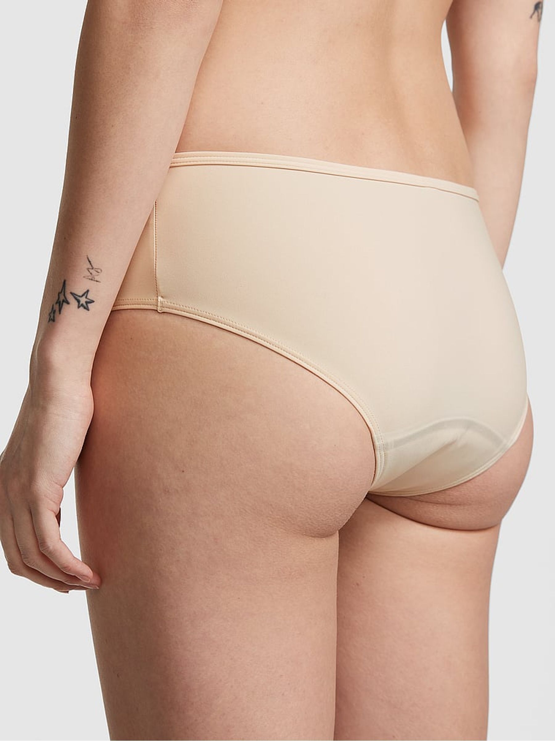 Marzipan Nude Hipster Period Knickers - Image 2 of 3
