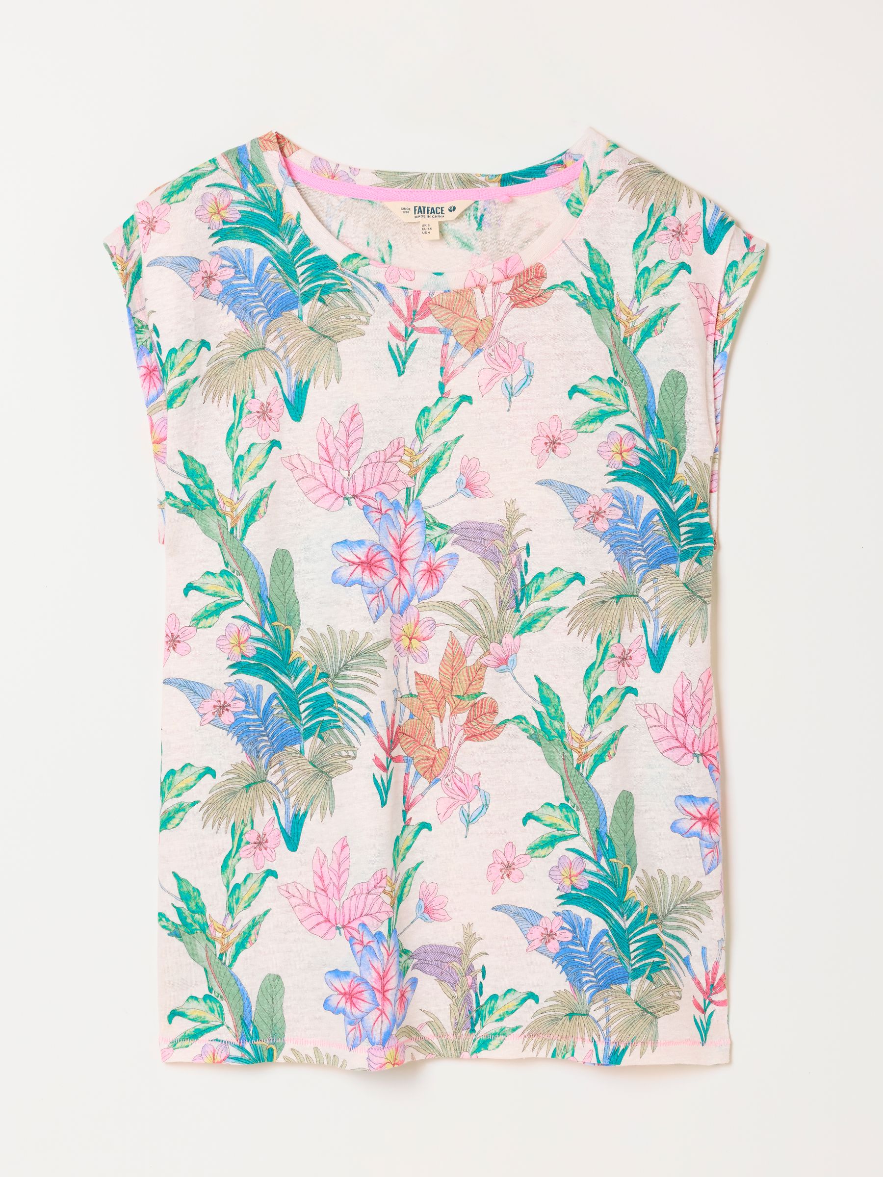 Lou Ivory Tropical Linen Tank - Image 5 of 5 Lou Ivory Tropical Linen Tank - Image 5 of 5