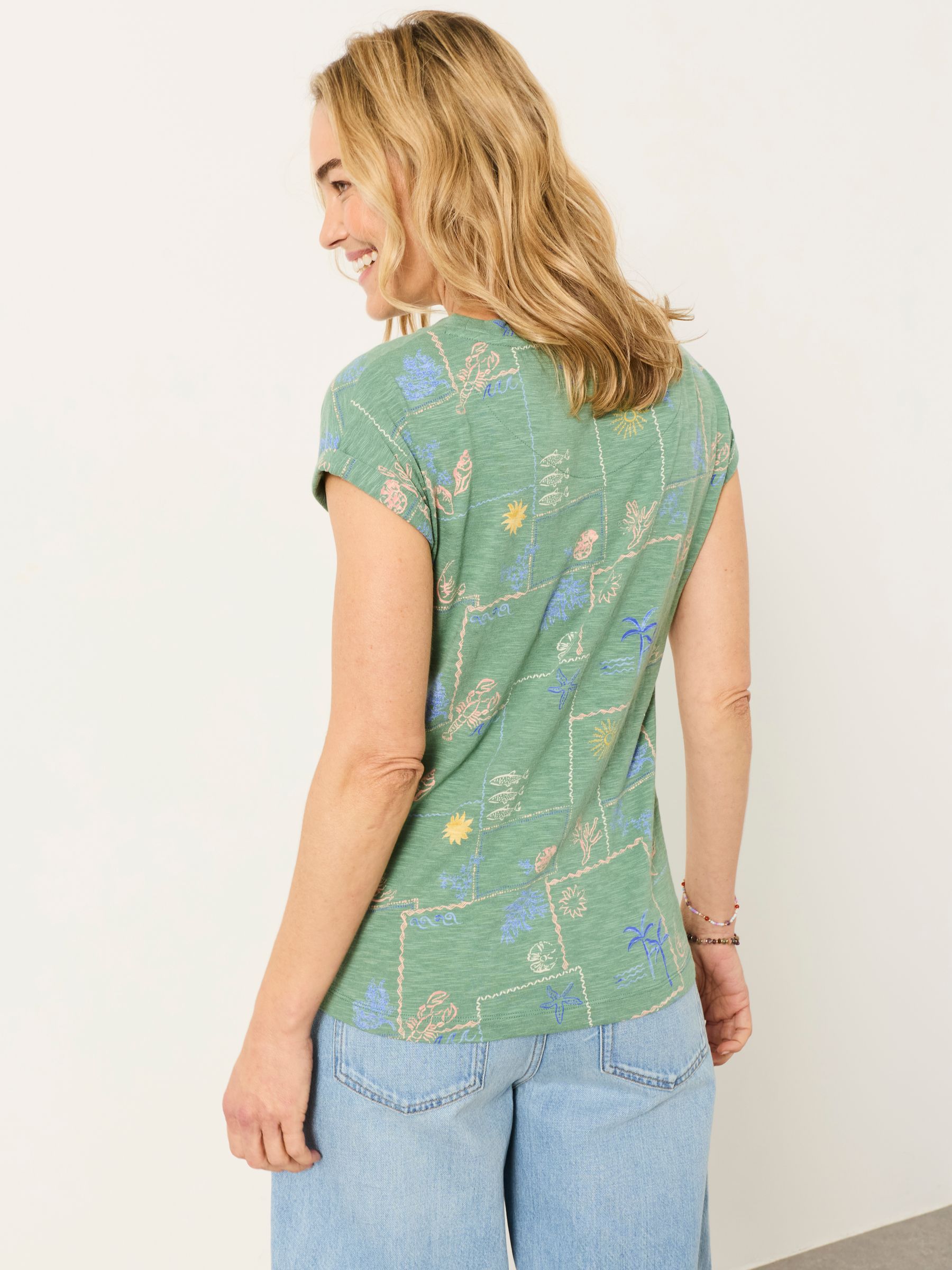 Ivy Green Postcard T-Shirt - Image 3 of 5