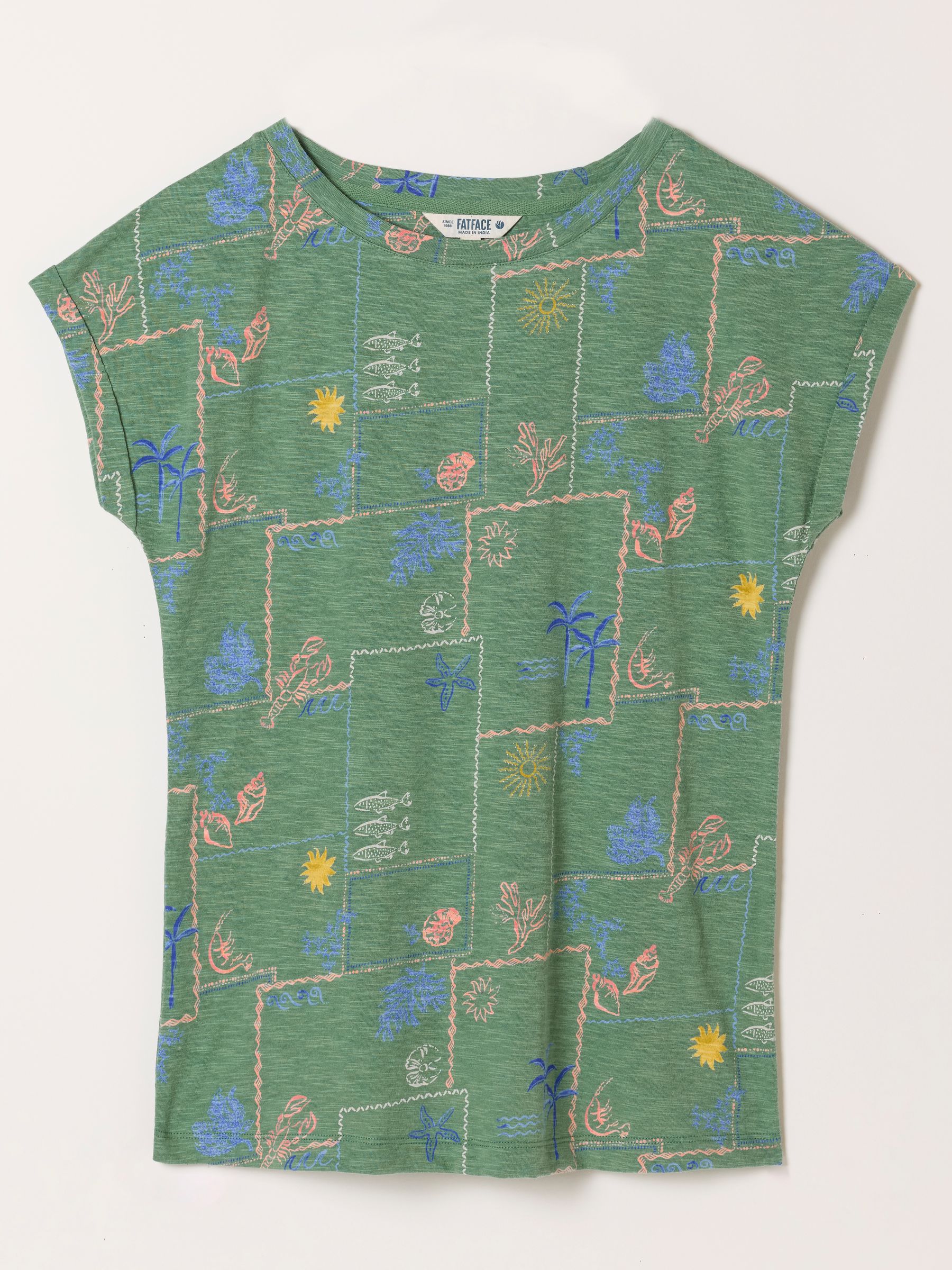 Ivy Green Postcard T-Shirt - Image 5 of 5