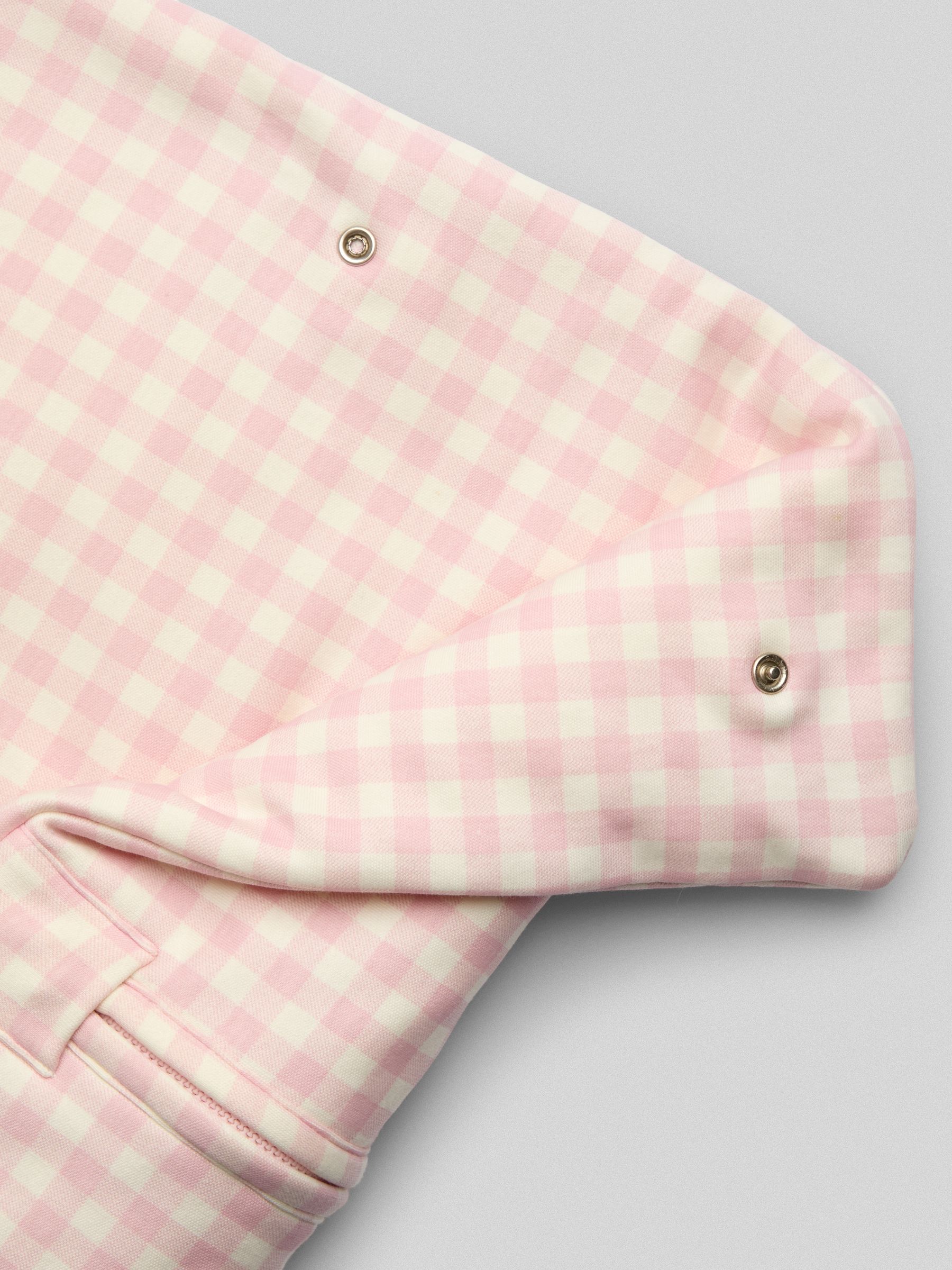 Pink Gingham Bunny Applique 1.5 Tog Toddler Sleeping Bag - Image 3 of 5