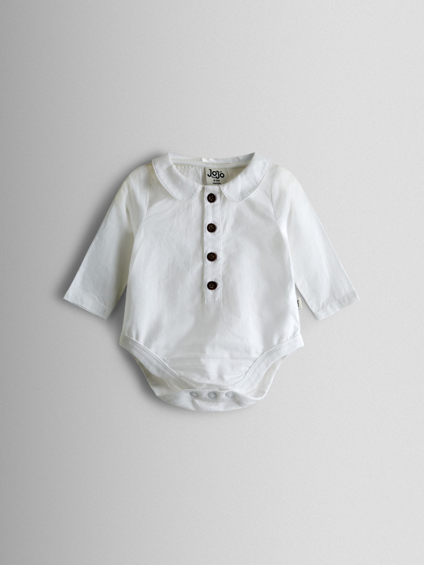 Natural 4-Piece Body & Trouser Set With Bow Tie & Braces - Image 4 of 6