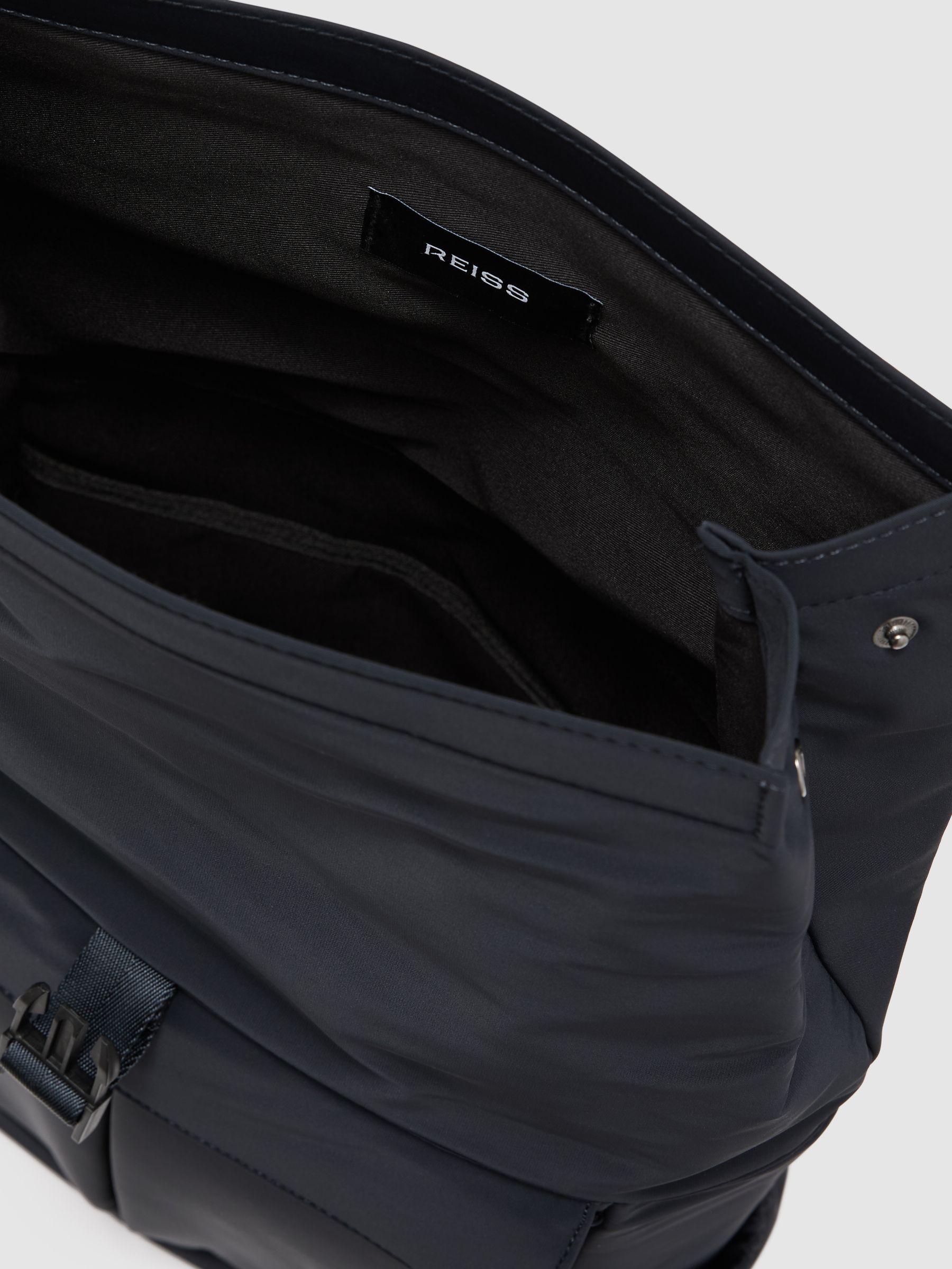 Technical Roll-Top Backpack in Navy - image 3