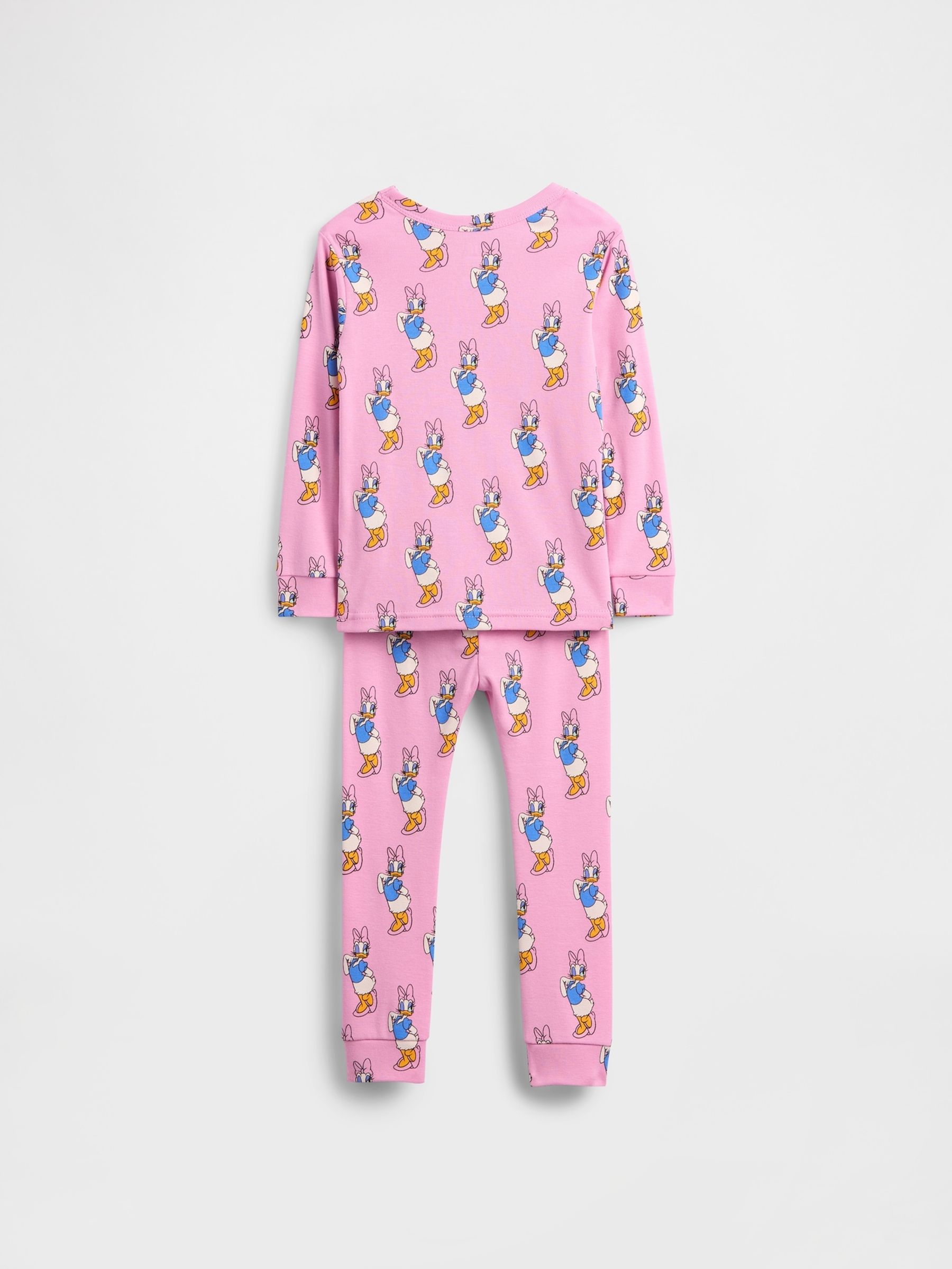 Pink Disney Brushed Cotton Pyjamas Set - Image 2 of 2