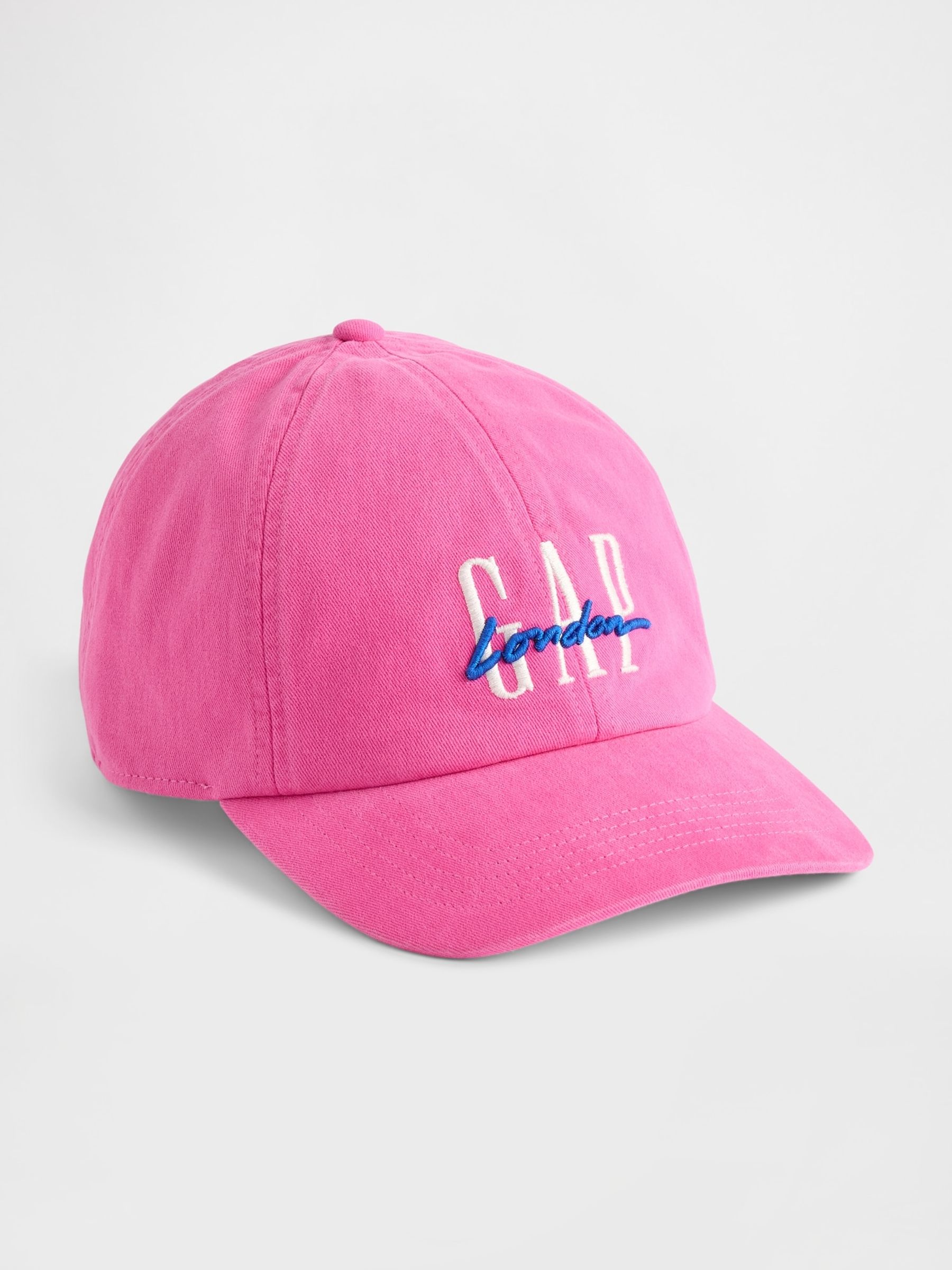 Pink London Logo Baseball Hat - Image 1 of 1