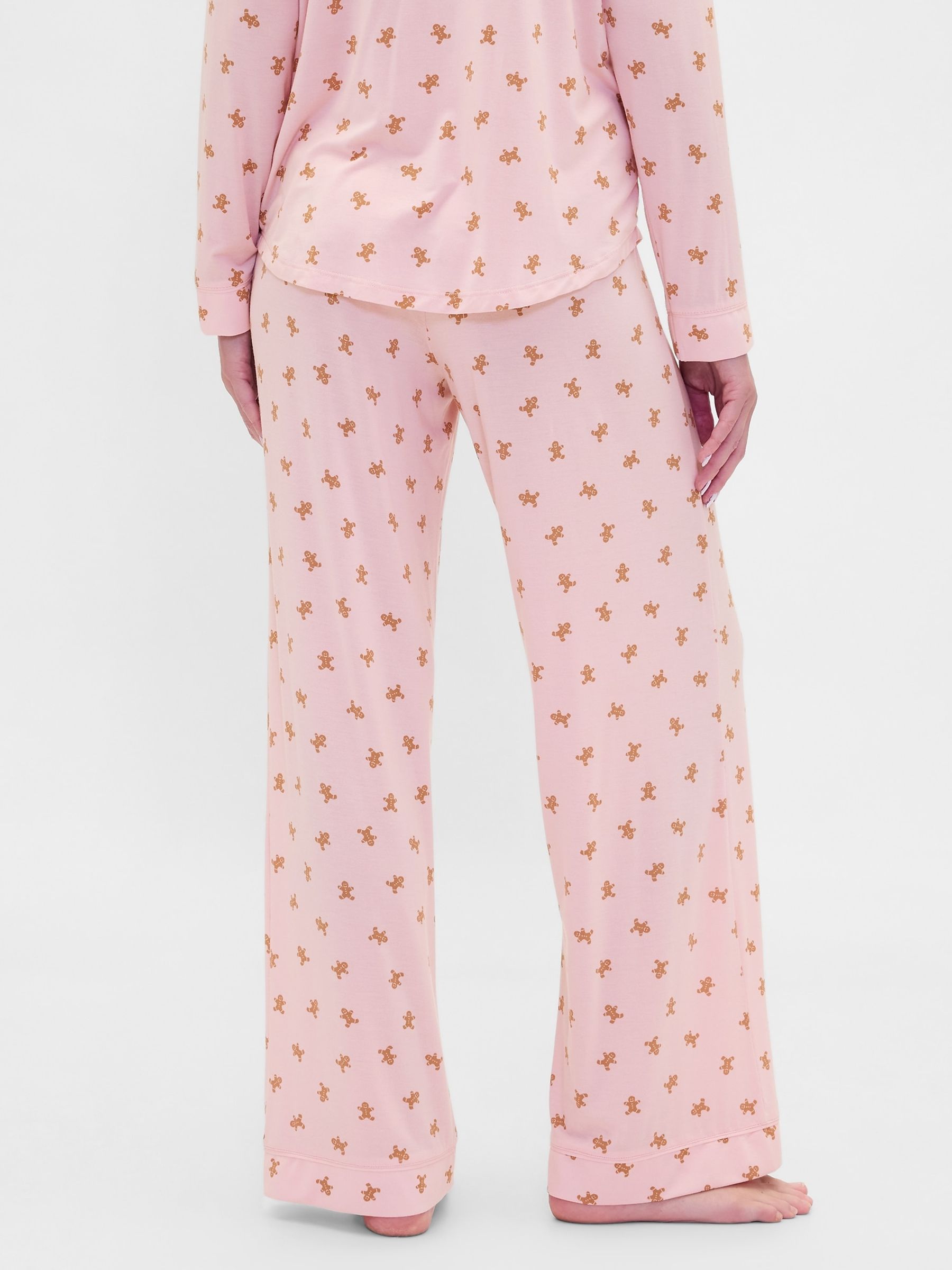 Pink Softest Modal Pyjama Bottoms - Image 2 of 5 Pink Softest Modal Pyjama Bottoms - Image 2 of 5