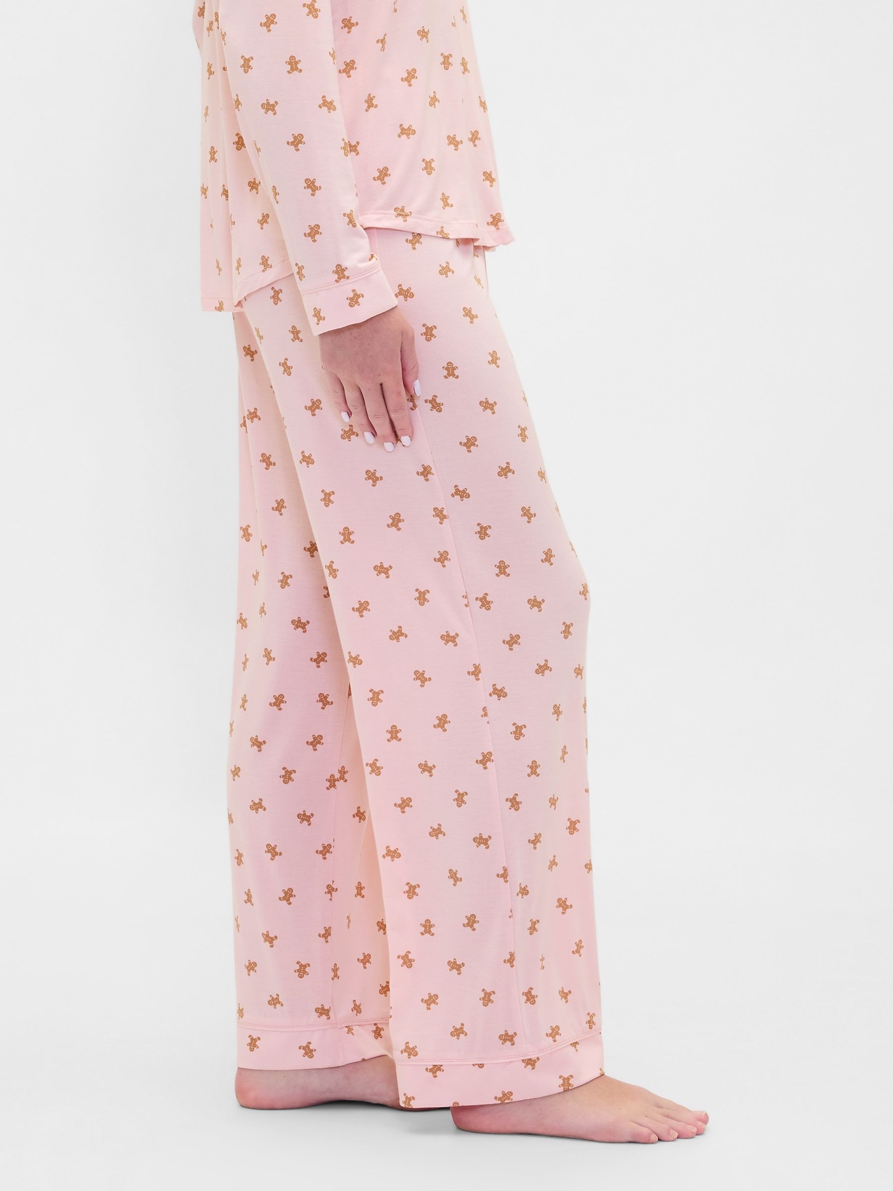 Pink Softest Modal Pyjama Bottoms - Image 3 of 5