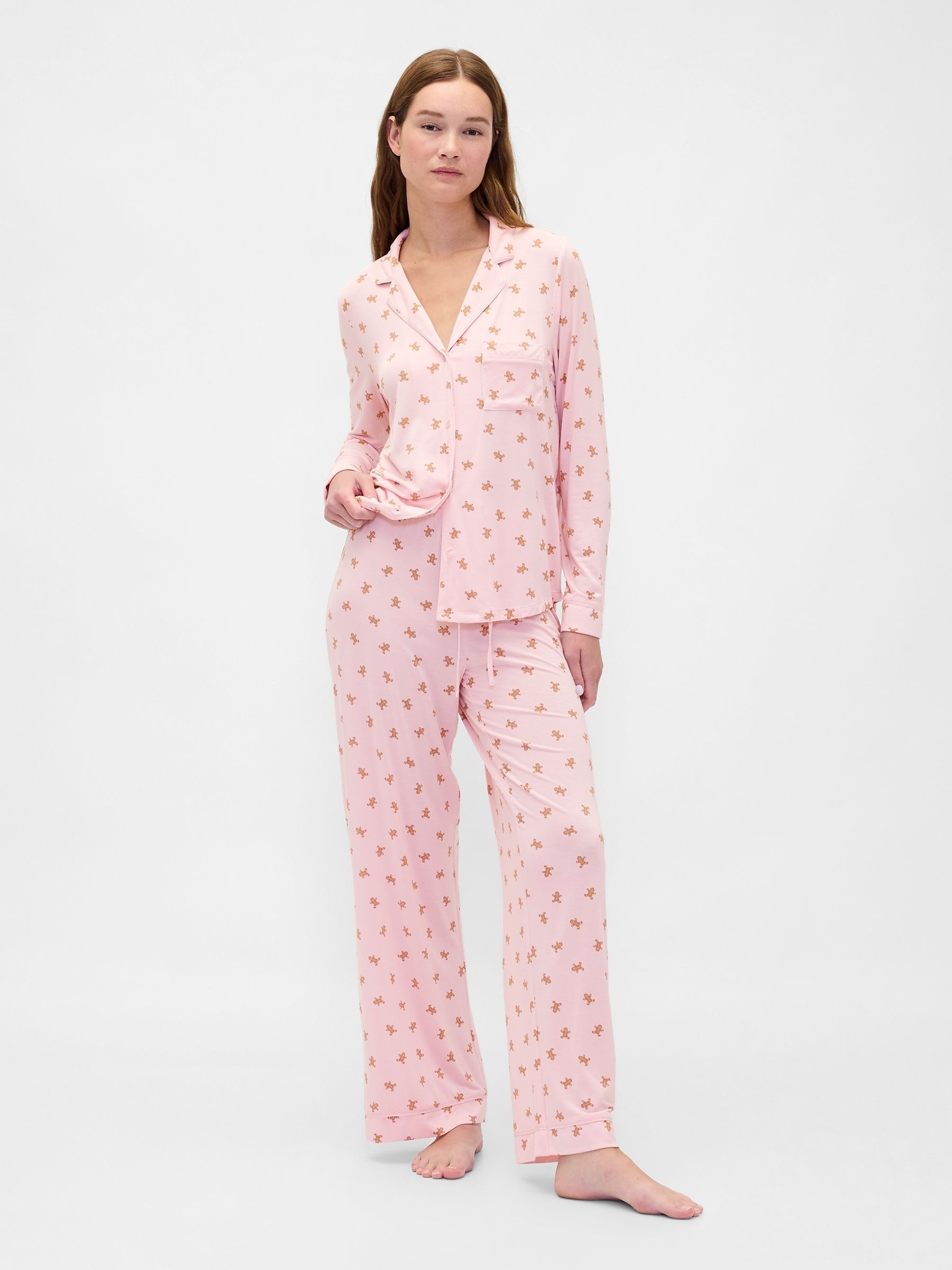 Pink Softest Modal Pyjama Bottoms - Image 4 of 5