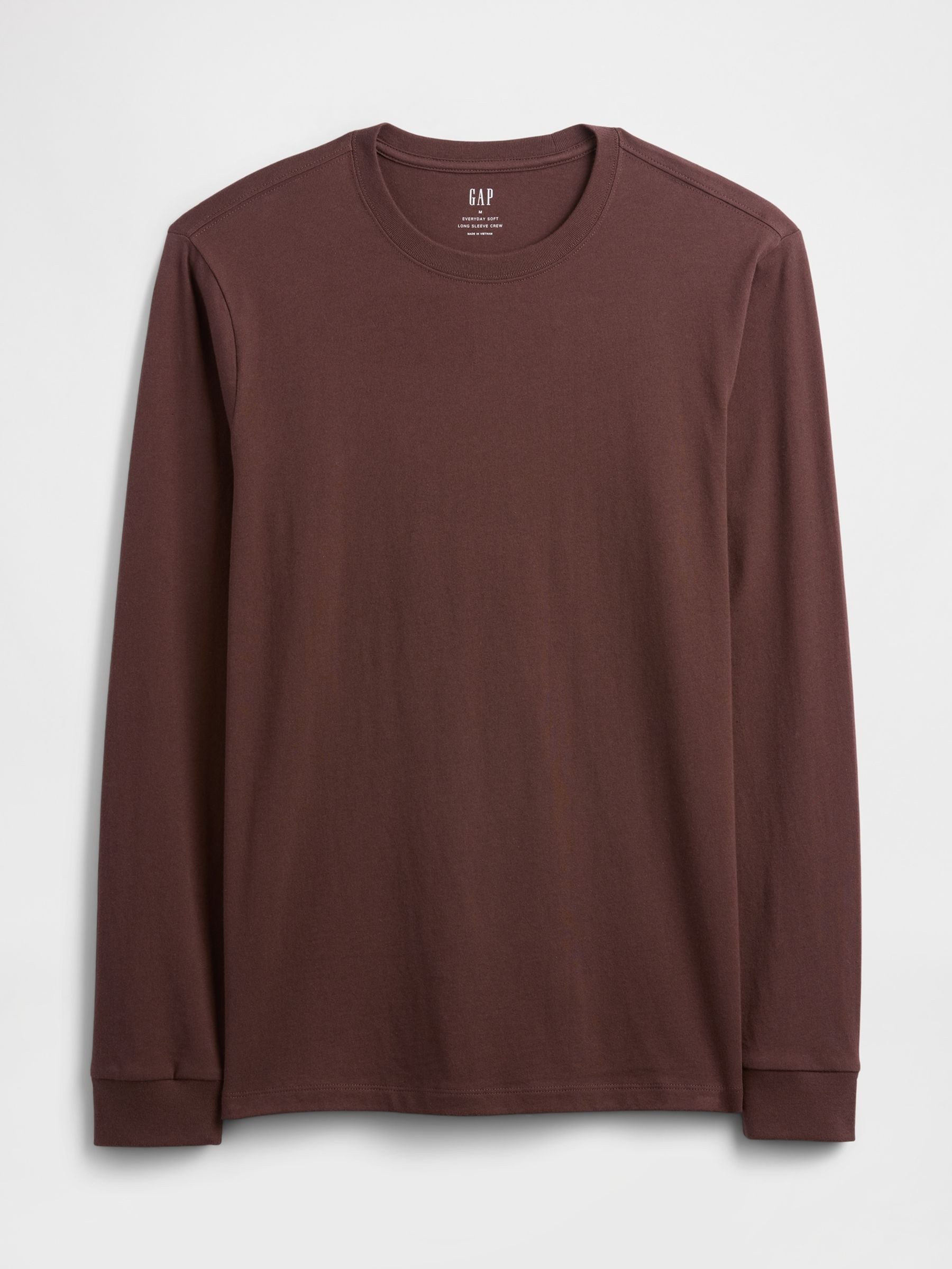 Brown Everyday Soft Crew neck T-Shirt - Image 4 of 5