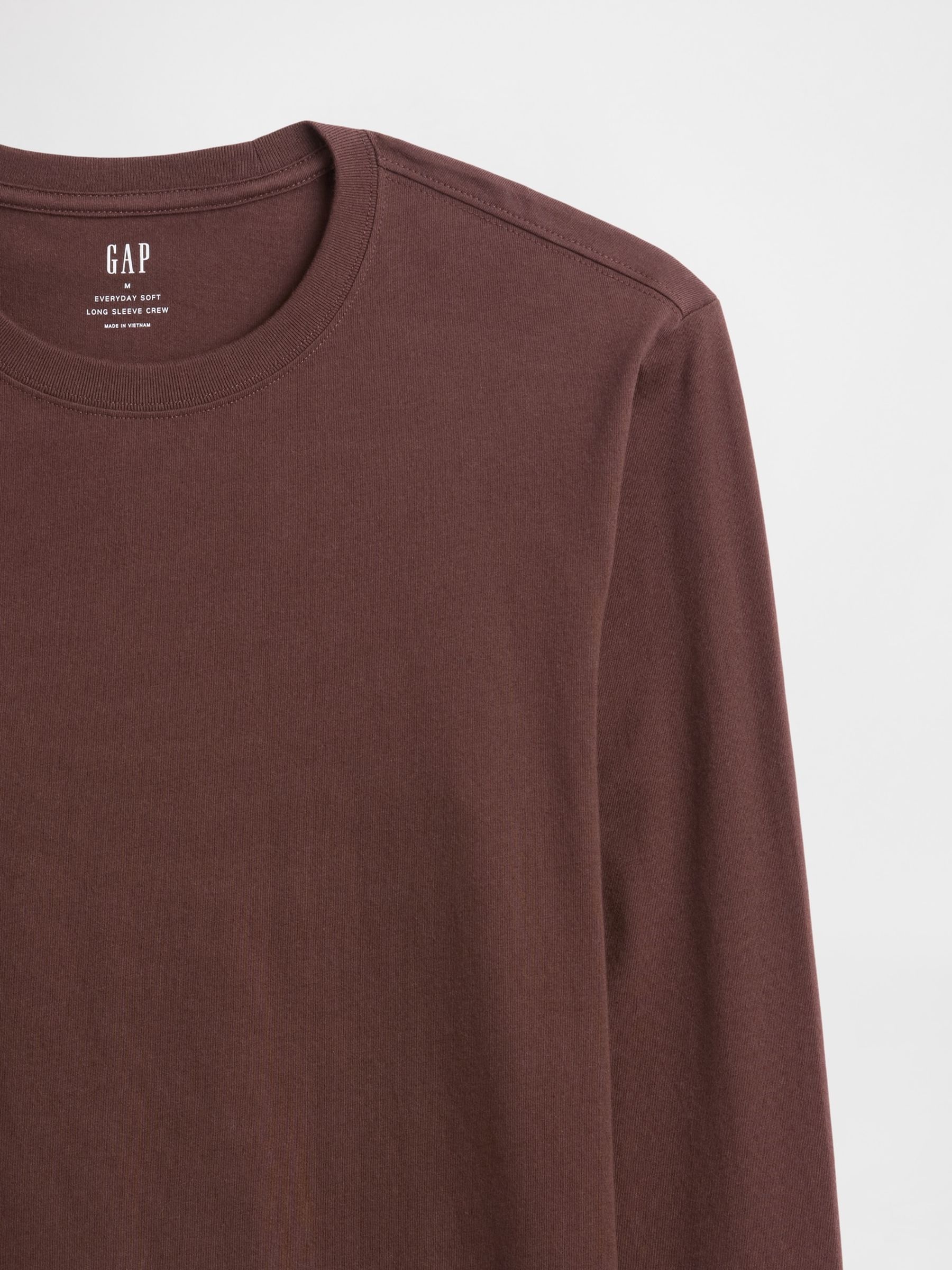 Brown Everyday Soft Crew neck T-Shirt - Image 5 of 5