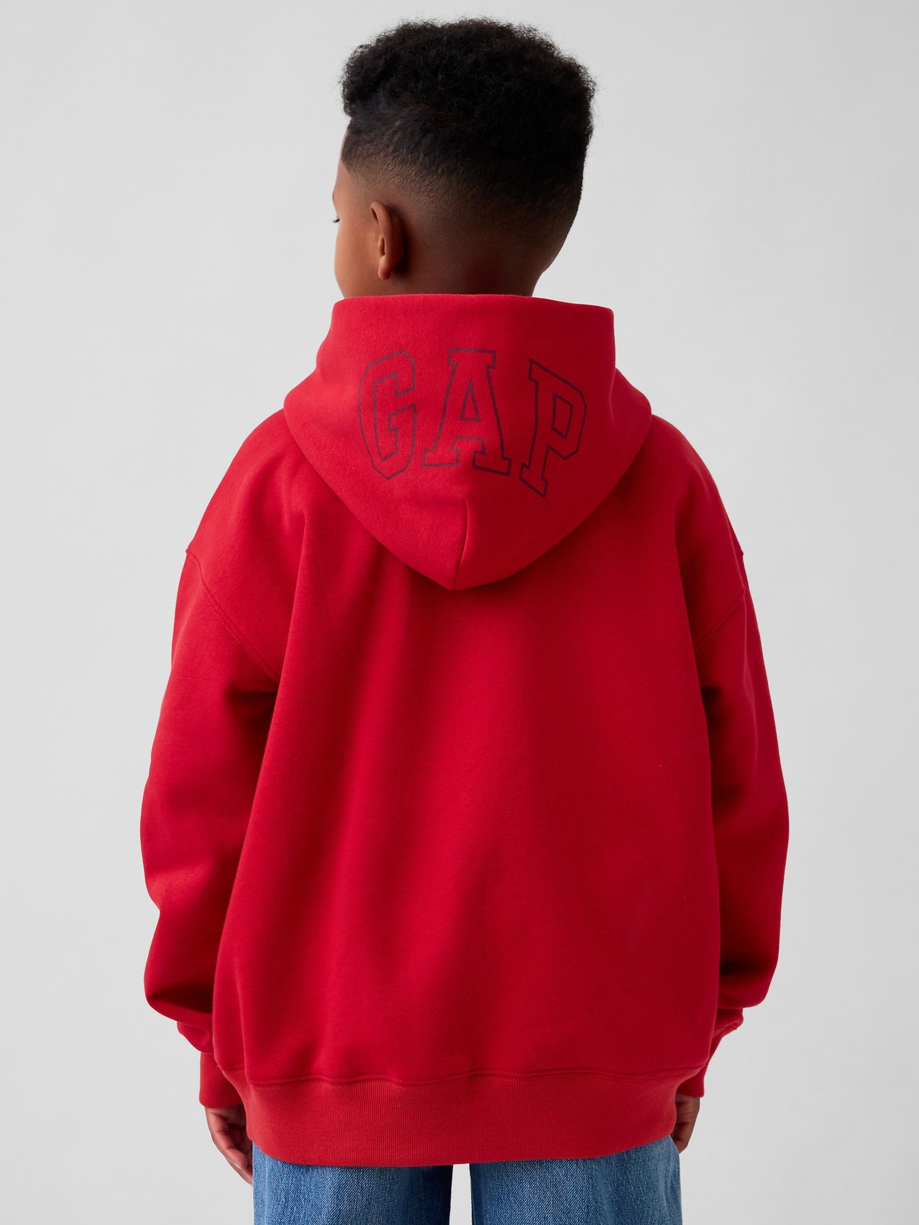 Red Spider-Man Marvel VintageSoft Relaxed Hoodie - Image 2 of 5