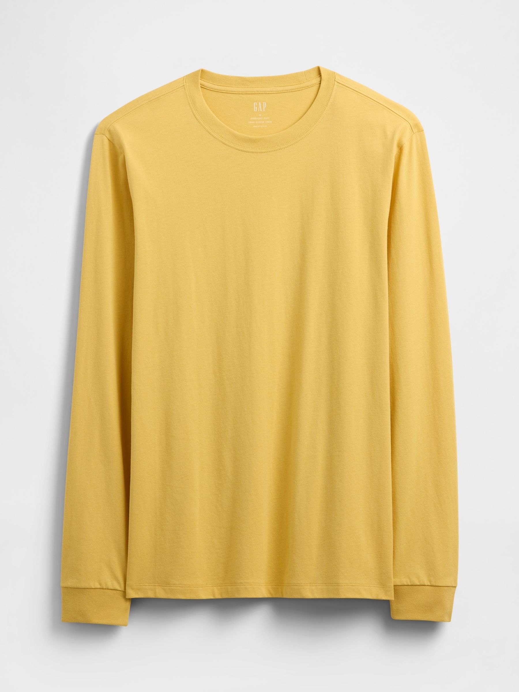 Yellow Everyday Soft Crew neck T-Shirt - Image 4 of 5