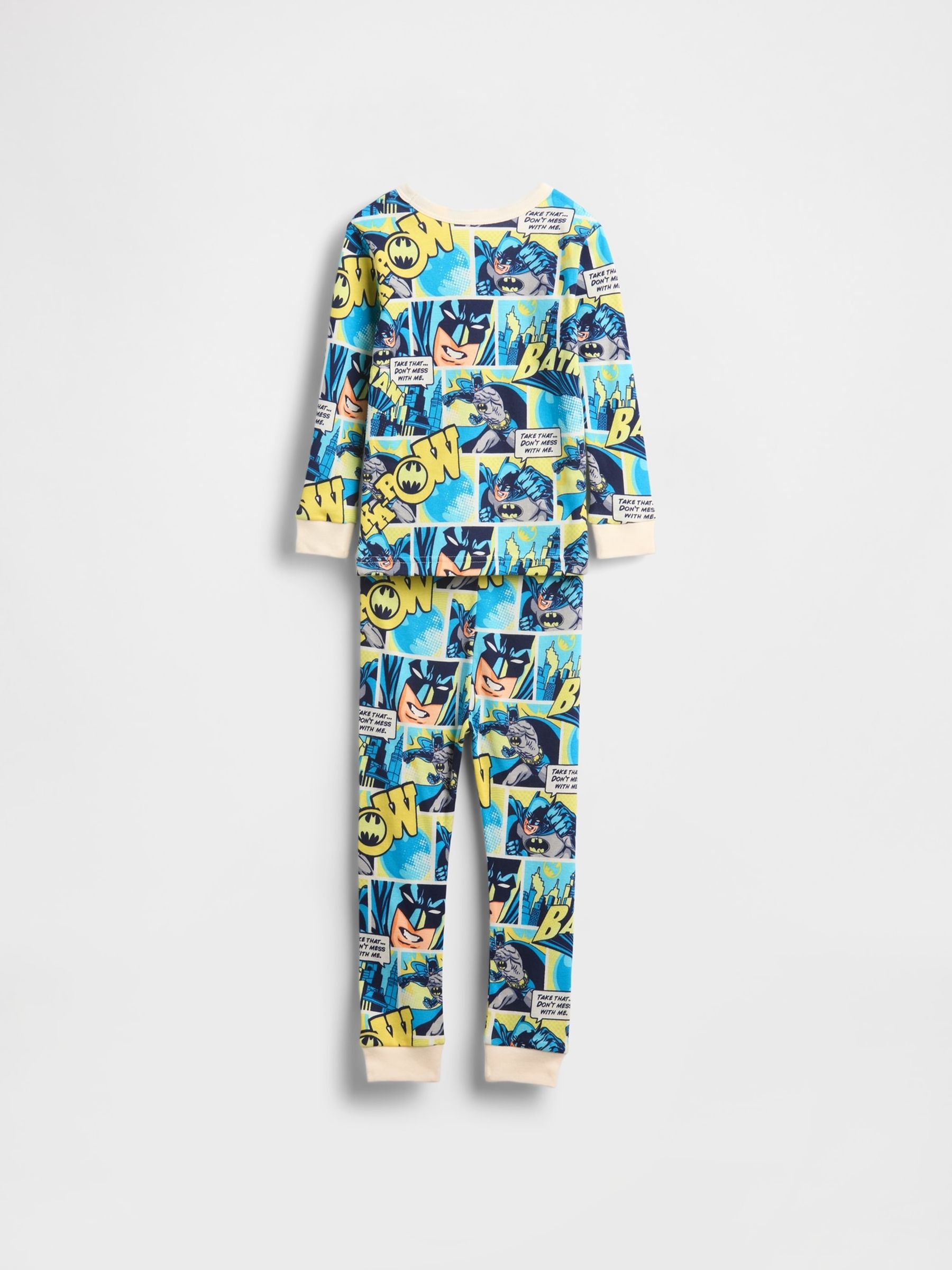 Blue Batman Brushed Cotton Pyjamas Set - Image 2 of 2