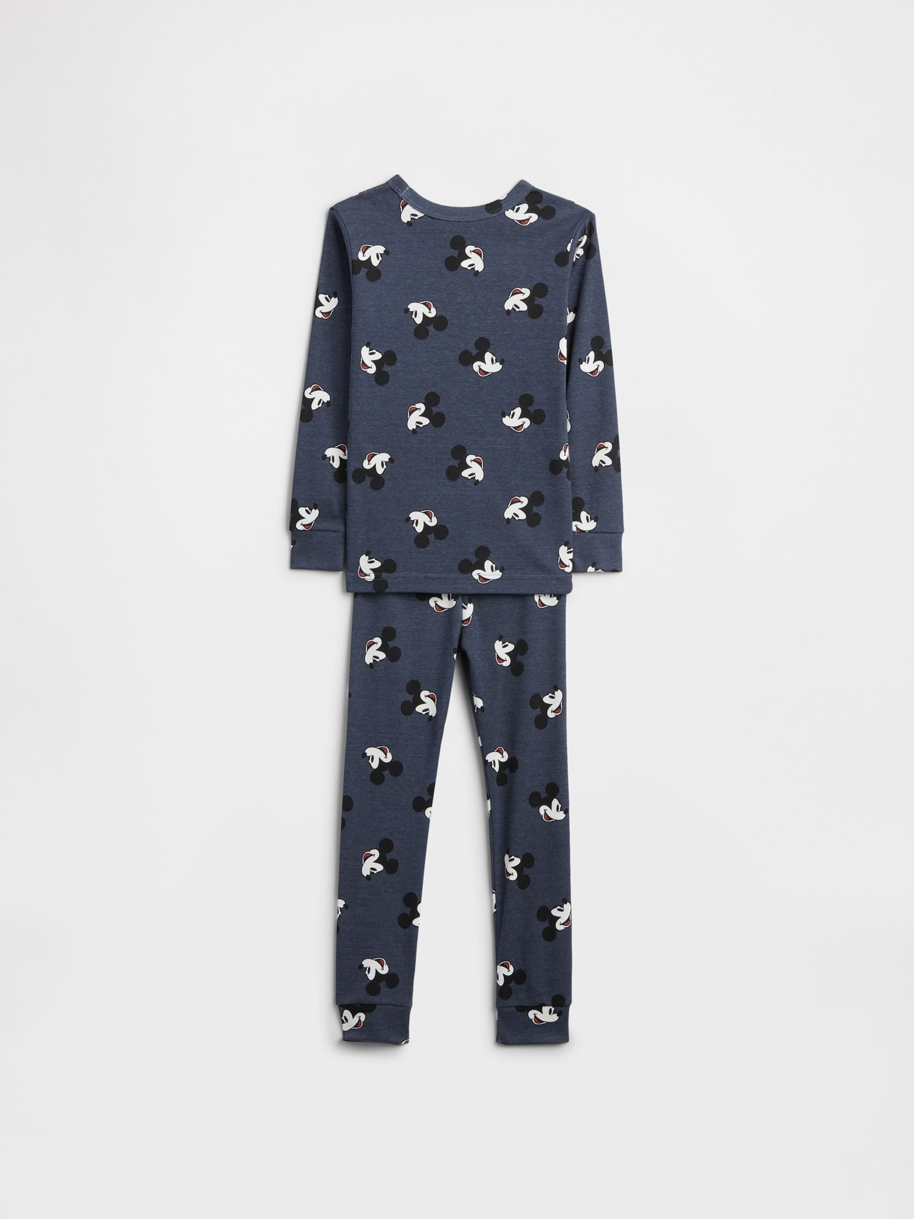 Blue Disney Mickey Mouse Cotton Pyjamas Set - Image 2 of 3
