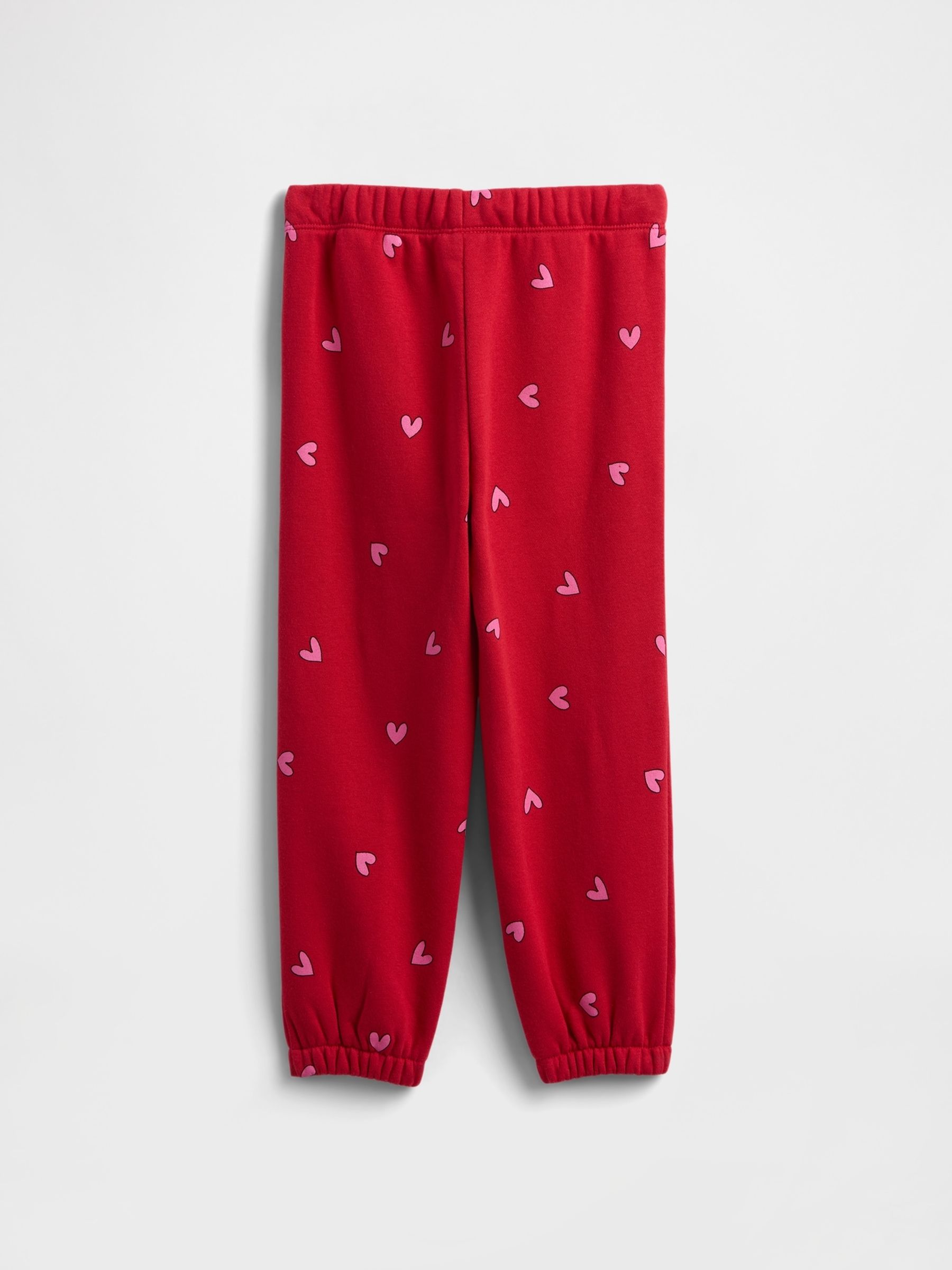 Red Relaxed Pull On Logo Joggers - Image 2 of 3