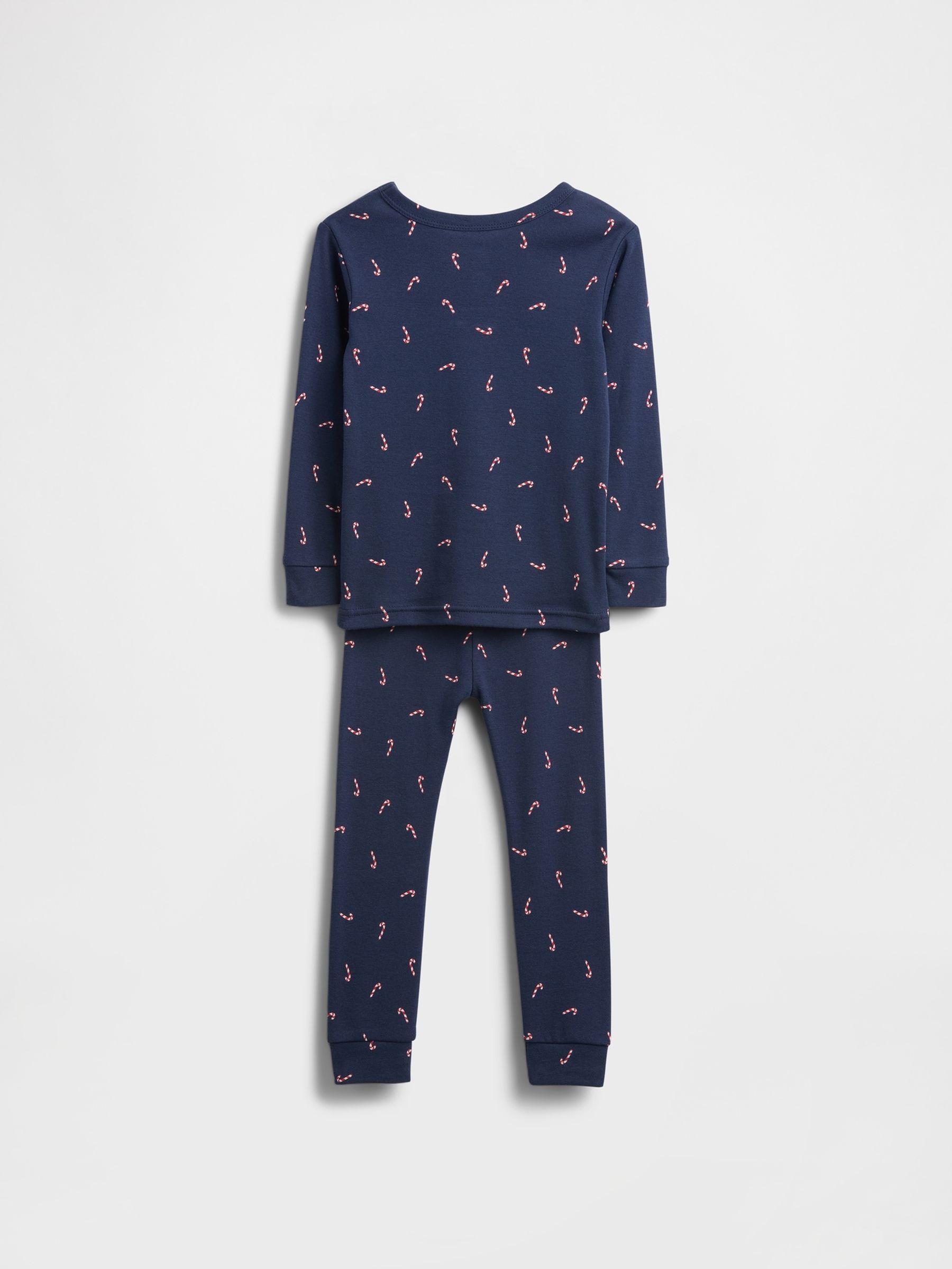 Navy Cotton Long Sleeve Christmas Pyjamas - Image 6 of 6 Navy Cotton Long Sleeve Christmas Pyjamas - Image 6 of 6