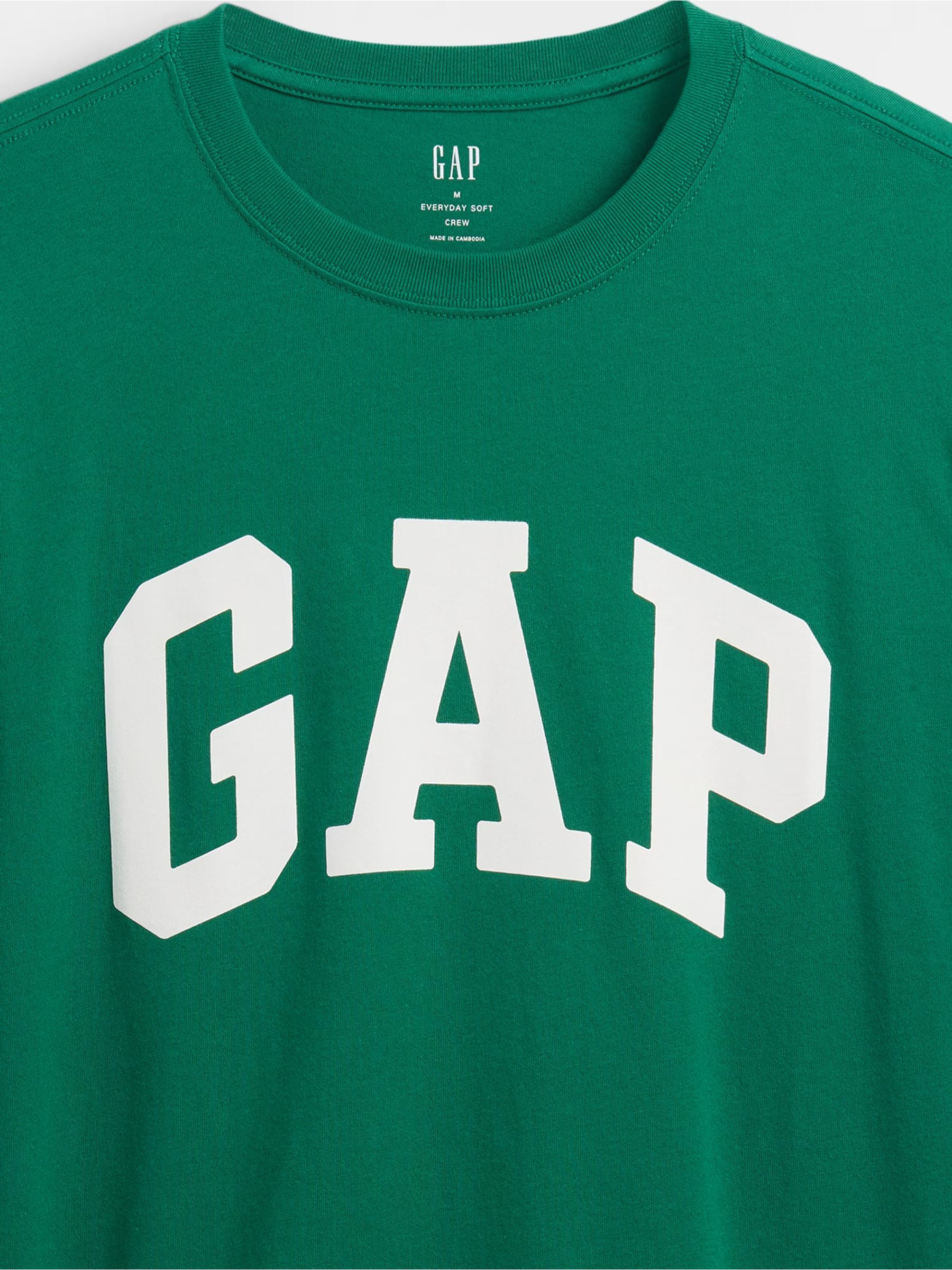 Green Everyday Soft Logo Crew Neck T-Shirt - Image 3 of 3