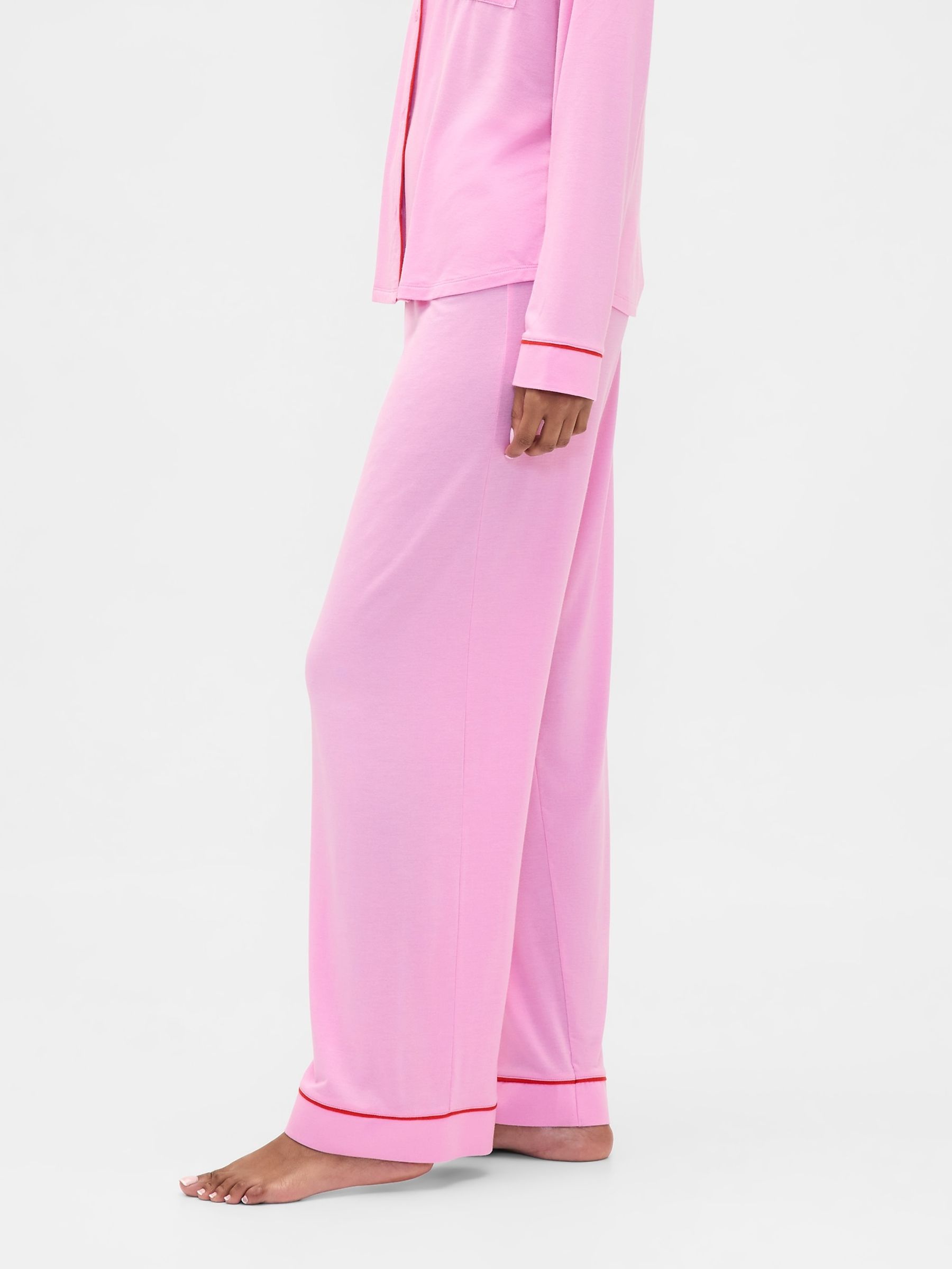 Pink Valentines Heart Modal Pyjama Bottoms - Image 3 of 4