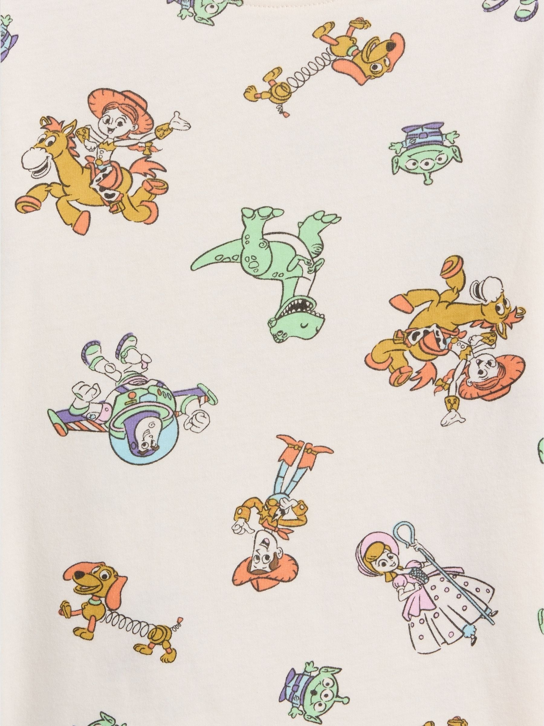 White Toy Story Disney Print T-Shirt - Image 3 of 3