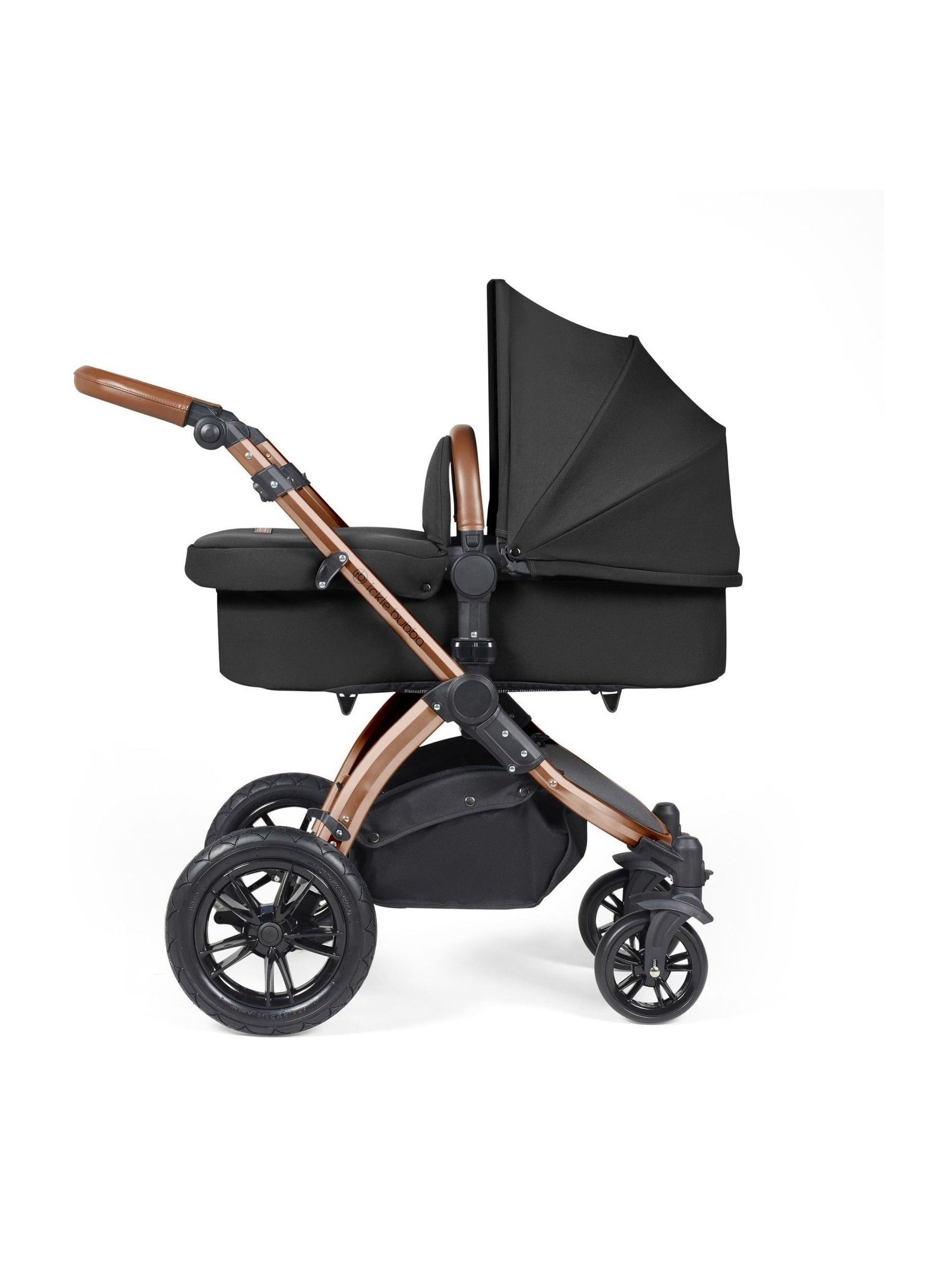 Ickle Bubba 12 Piece Midnight Stomp Luxe Travel System with iSize Cirrus Car Seat - Image 3 of 6