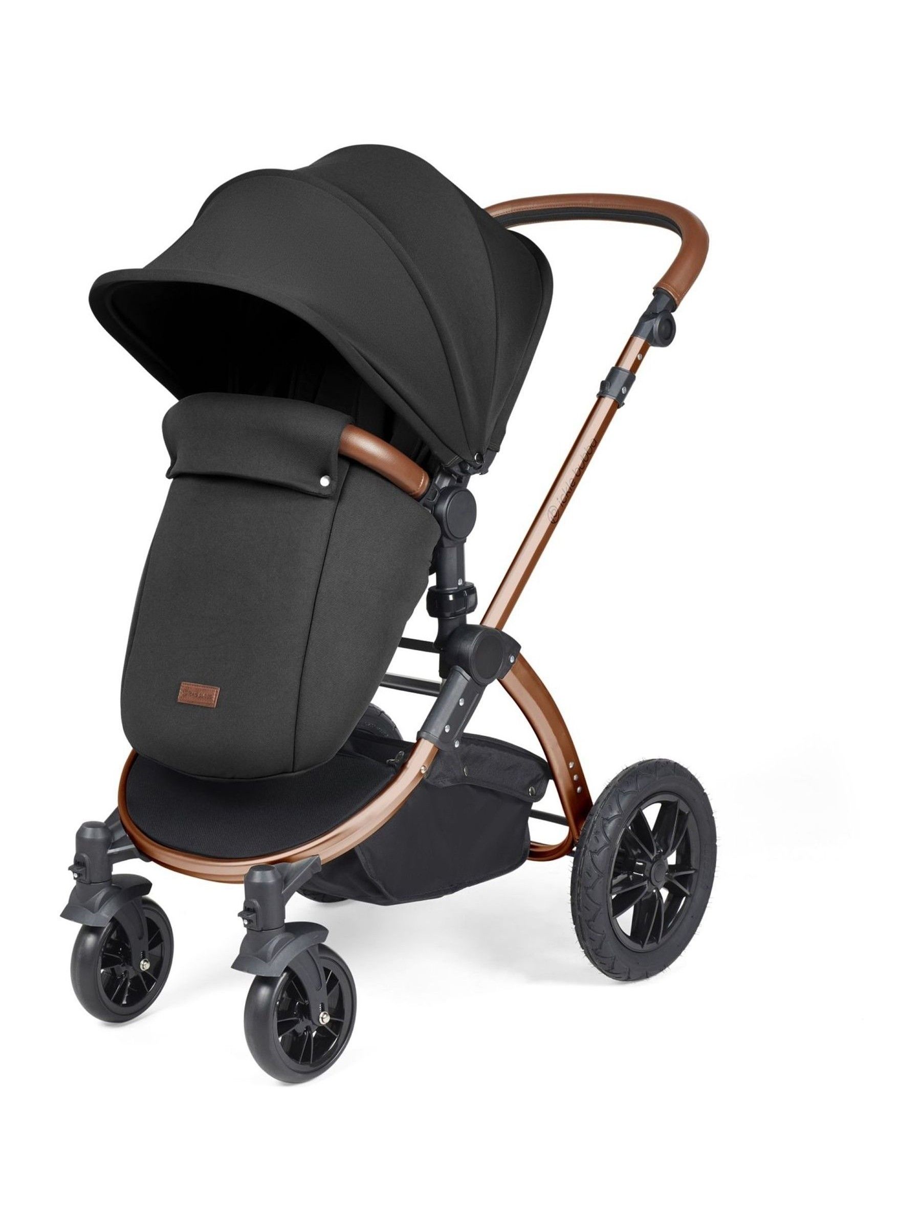 Ickle Bubba 12 Piece Midnight Stomp Luxe Travel System with iSize Cirrus Car Seat - Image 4 of 6