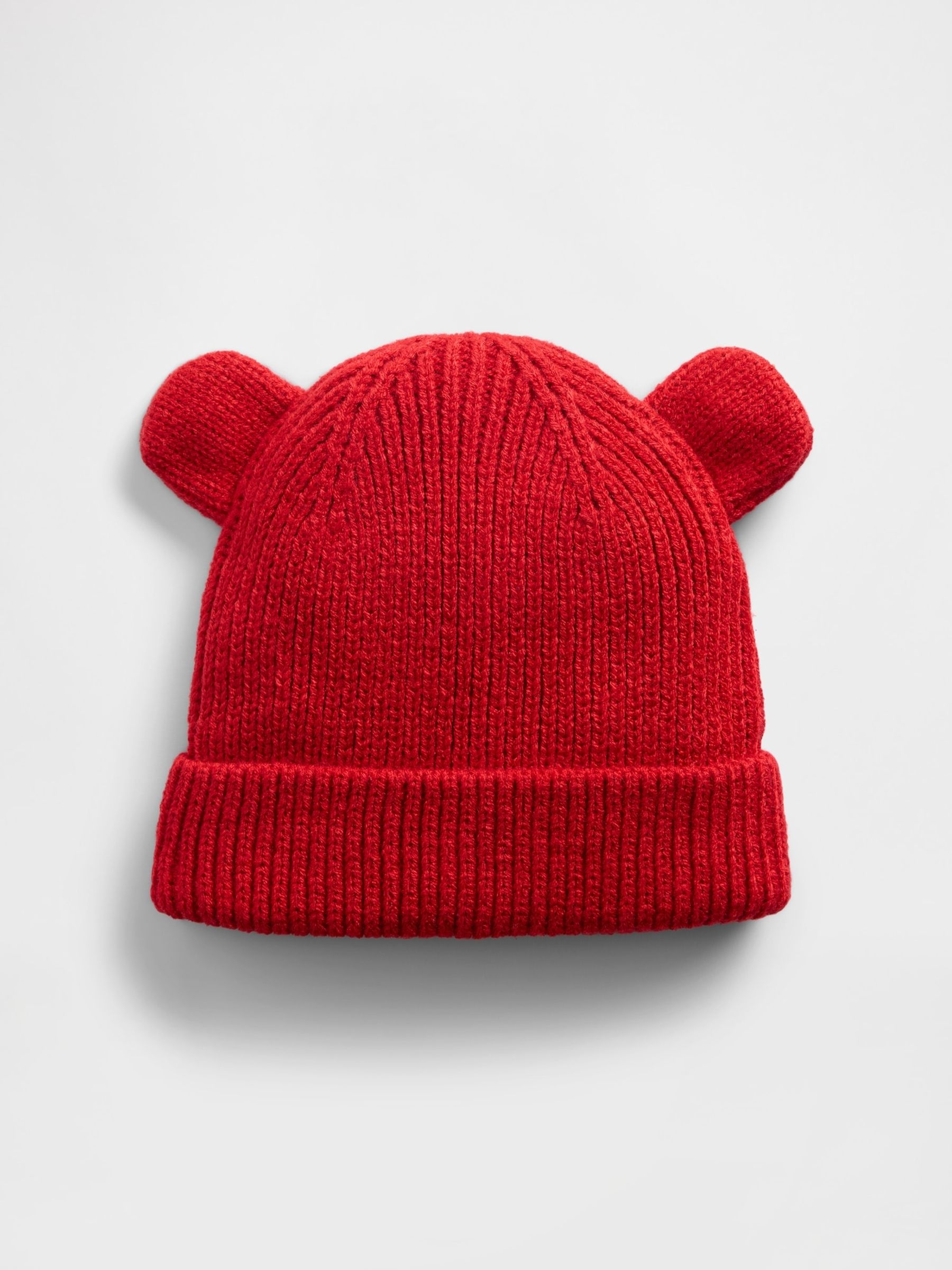 Red Brannan Bear Beanie (Newborn-24mths) - Image 1 of 1 Red Brannan Bear Beanie (Newborn-24mths) - Image 1 of 1