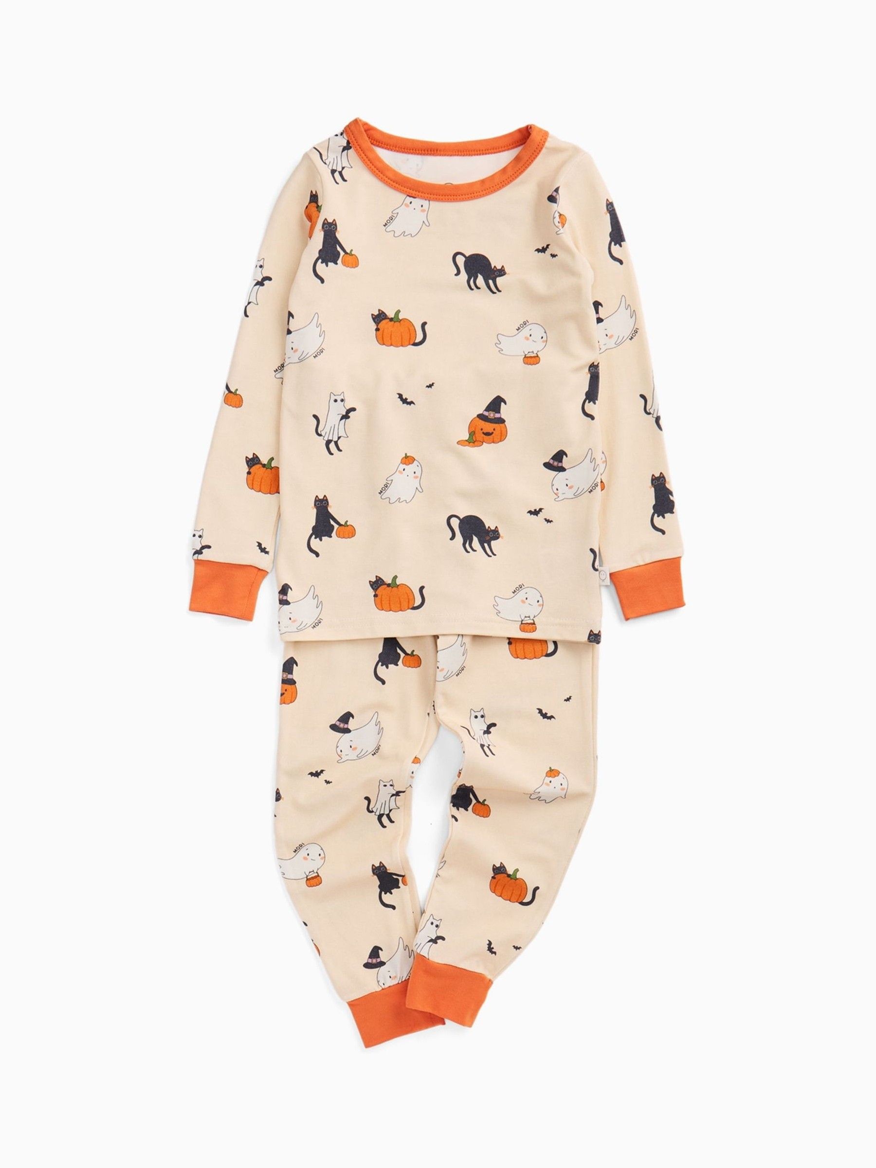 MORI Cream Supersoft Halloween Pyjamas - Image 4 of 5