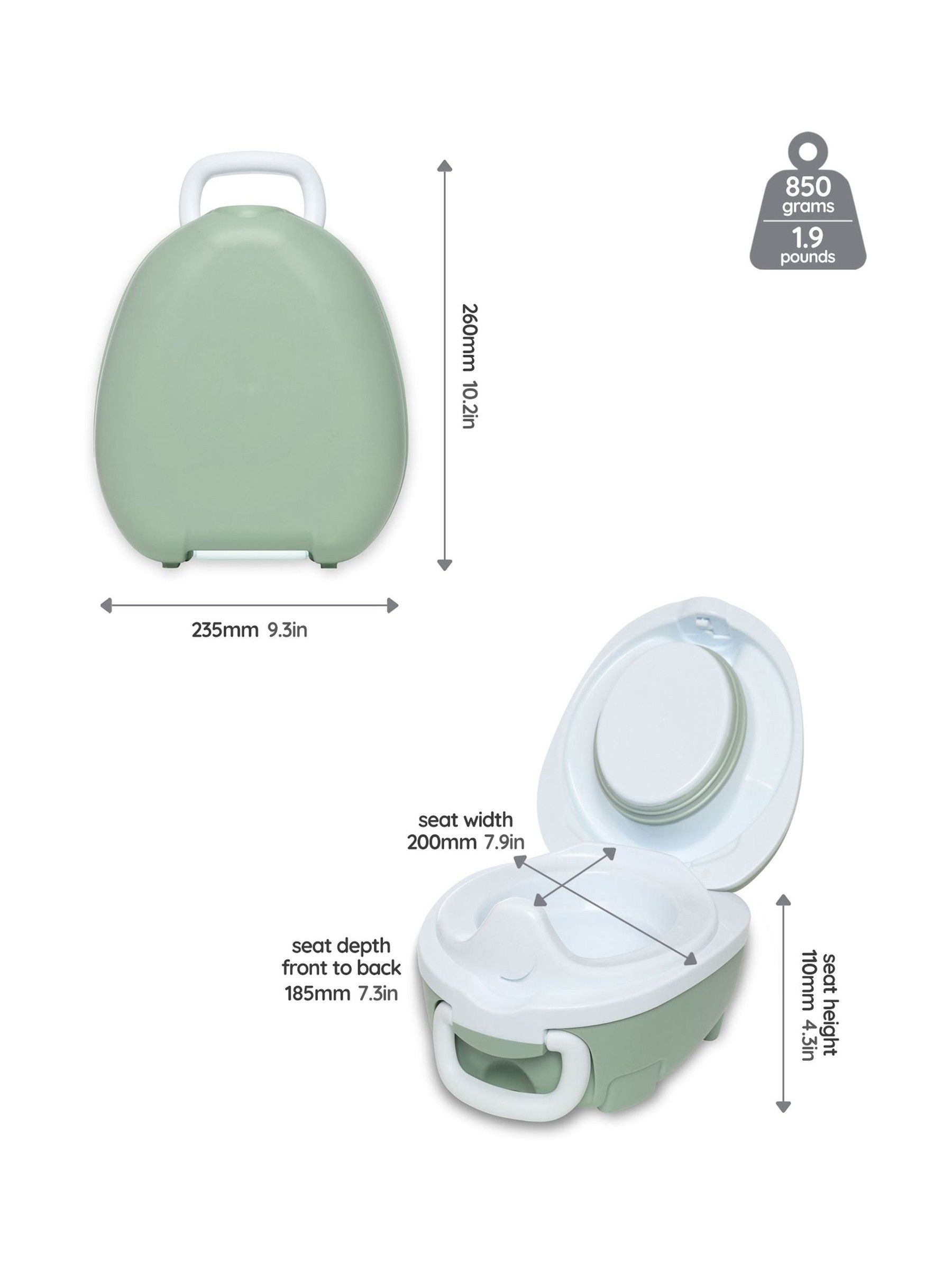 Sage Green Baby Essentials - Image 2 of 5