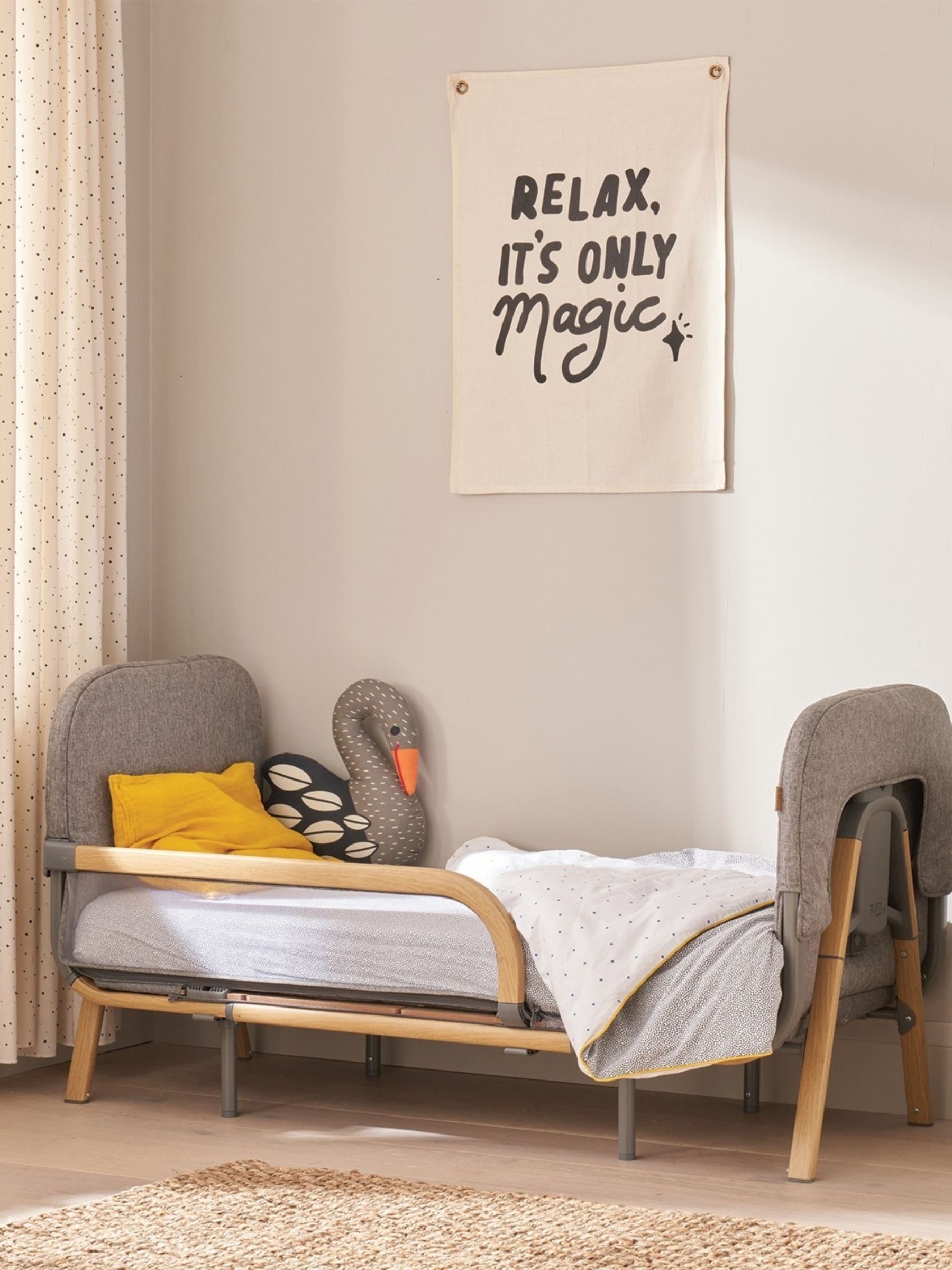 Tutti Bambini Oak Charcoal CoZee XL Complete Birth to 4+ Years - Image 4 of 9