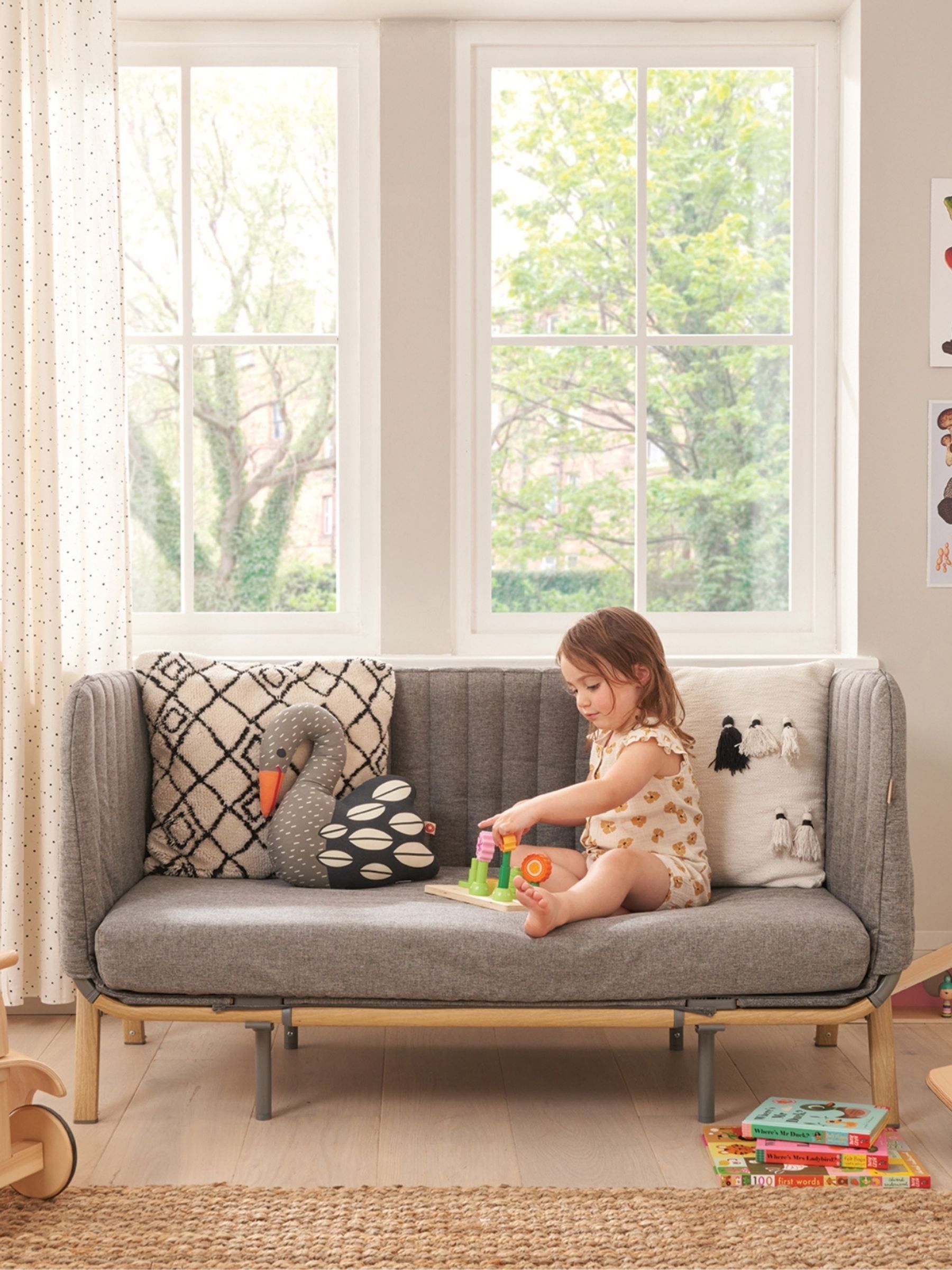 Tutti Bambini Oak Charcoal CoZee XL Complete Birth to 4+ Years - Image 5 of 9