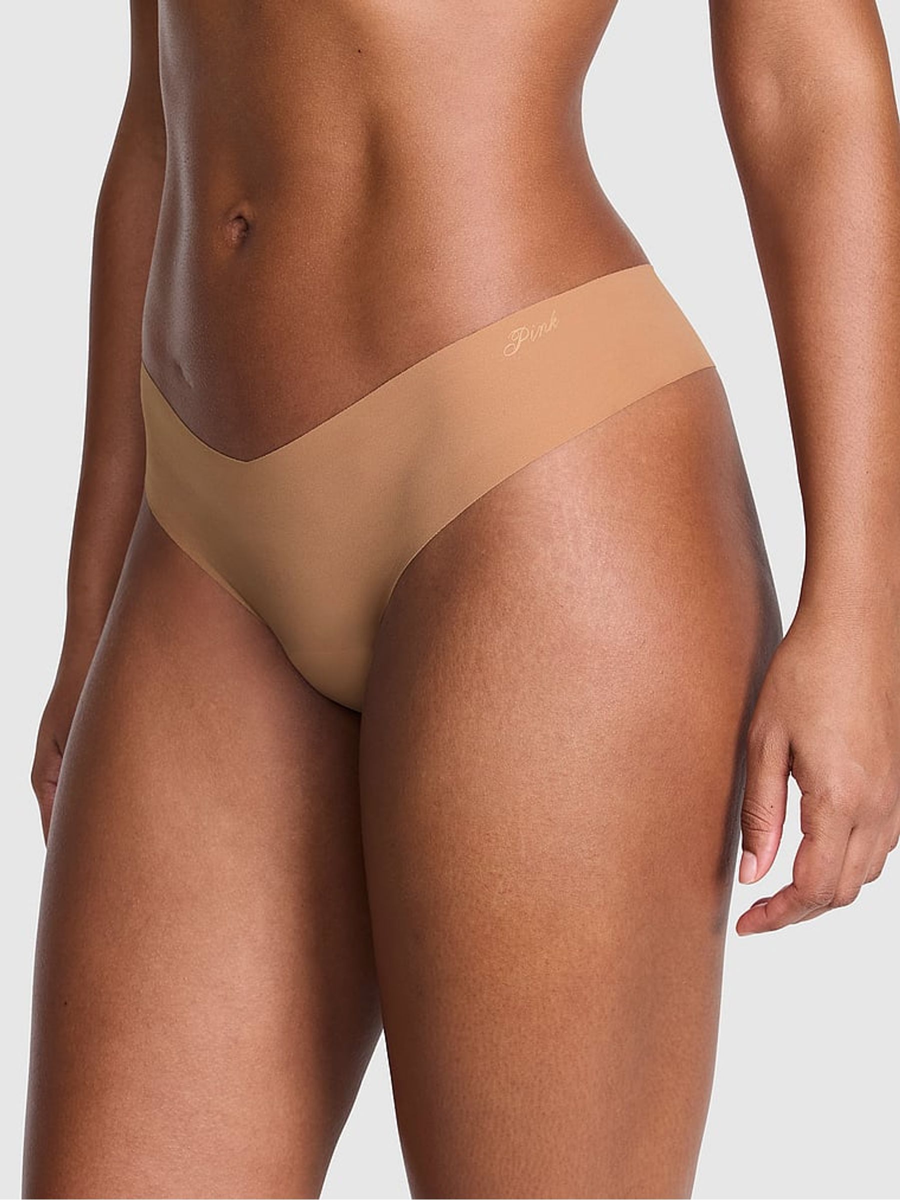 Macaron Nude Cheeky No Show Knickers - Image 1 of 2 Macaron Nude Cheeky No Show Knickers - Image 1 of 2
