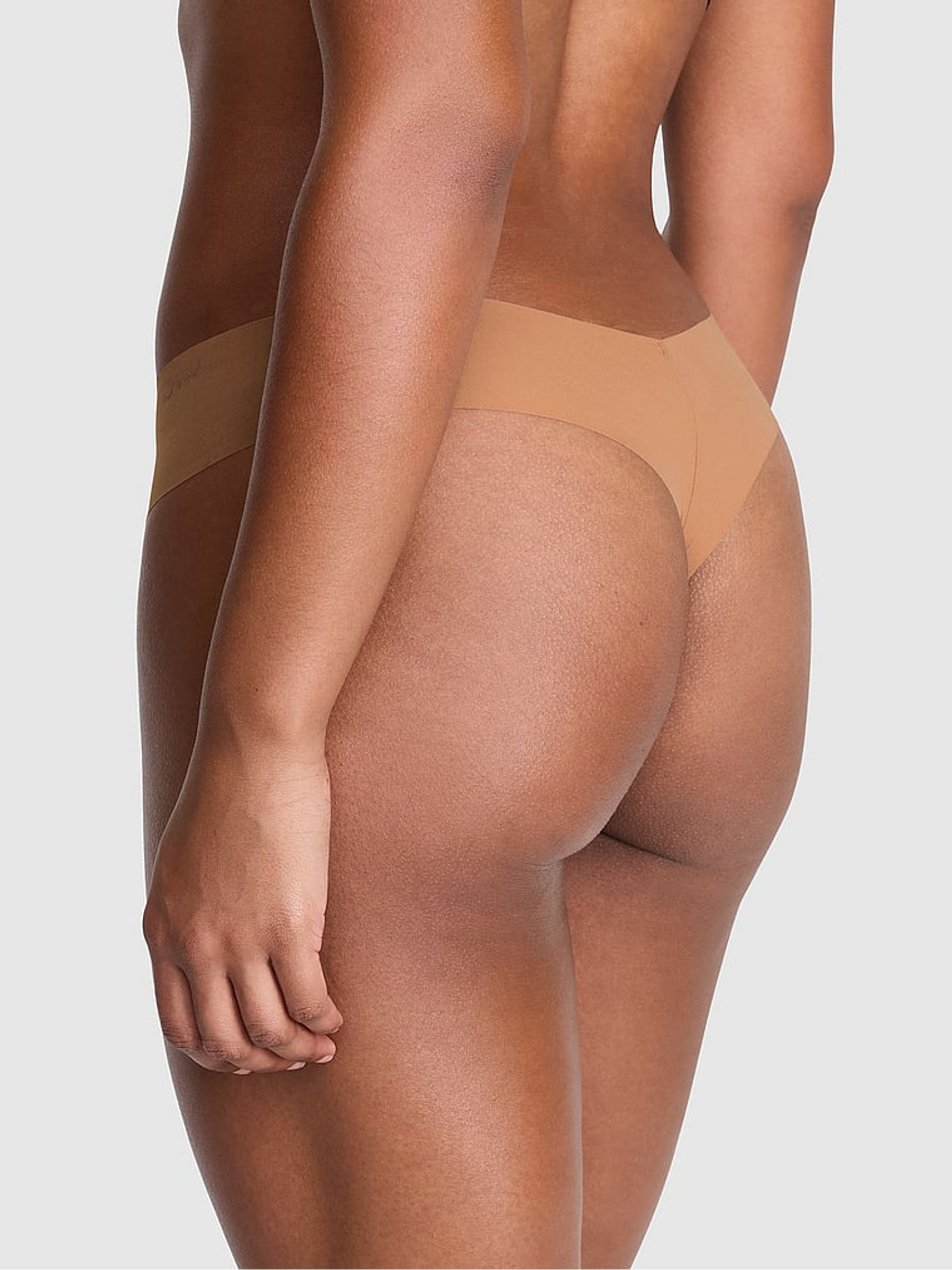 Macaron Nude Cheeky No Show Knickers - Image 2 of 2 Macaron Nude Cheeky No Show Knickers - Image 2 of 2
