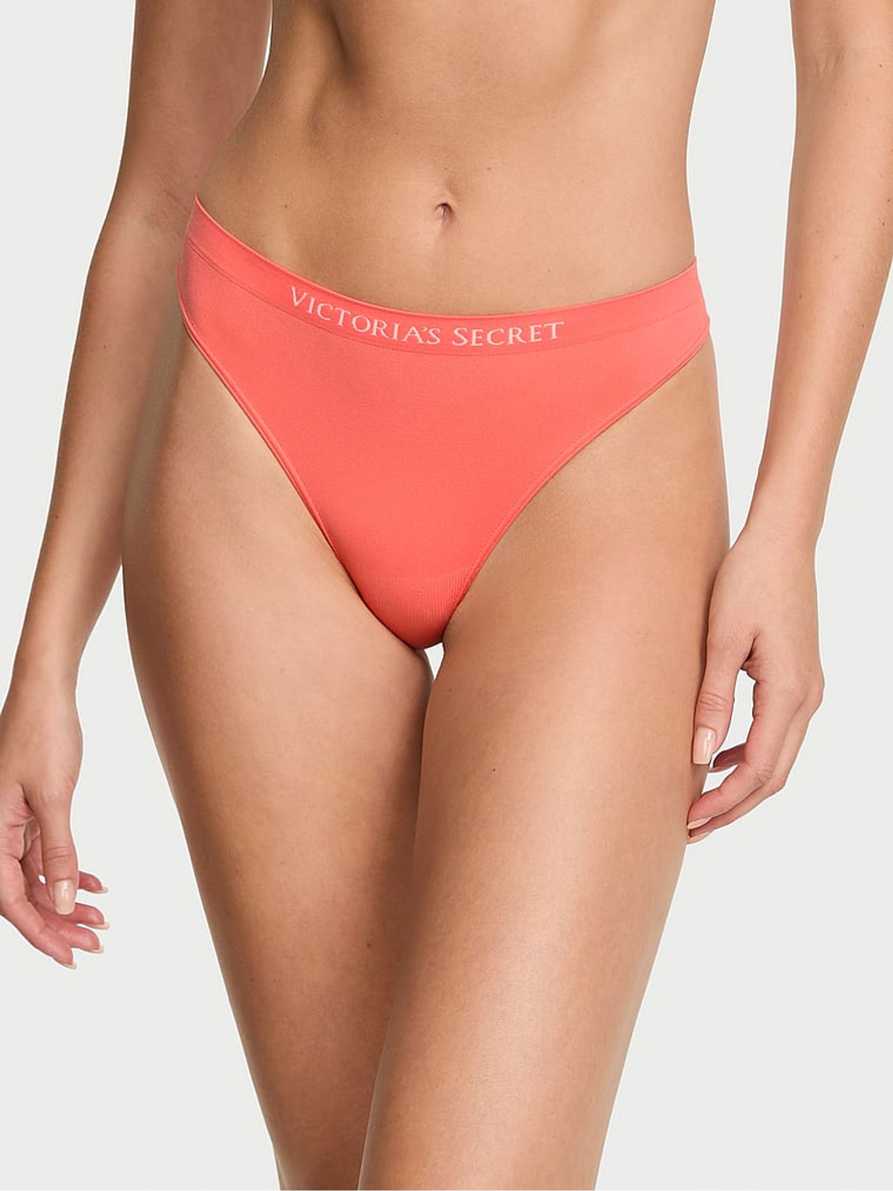 Cactus Flower Orange Thong Knickers - Image 1 of 2 Cactus Flower Orange Thong Knickers - Image 1 of 2