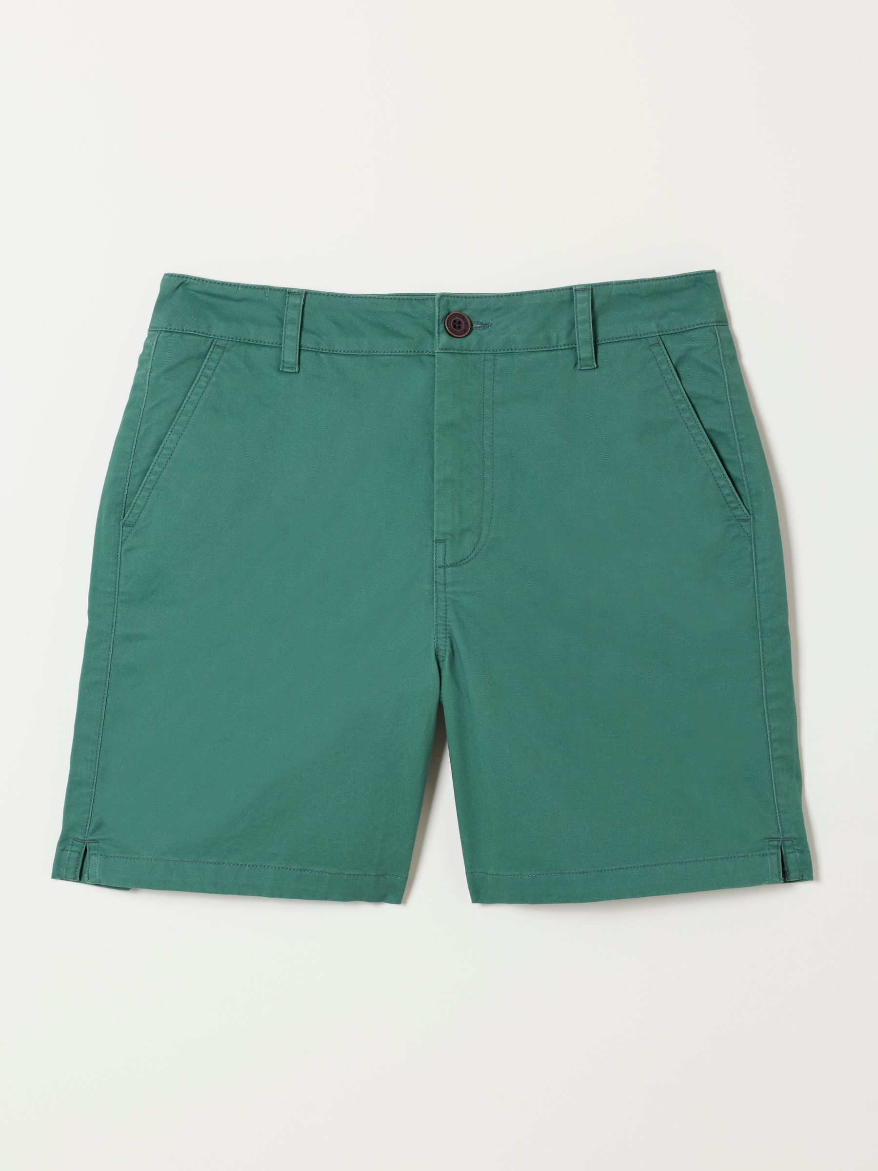 Elsham Teal Blue Chino Shorts - Image 6 of 6