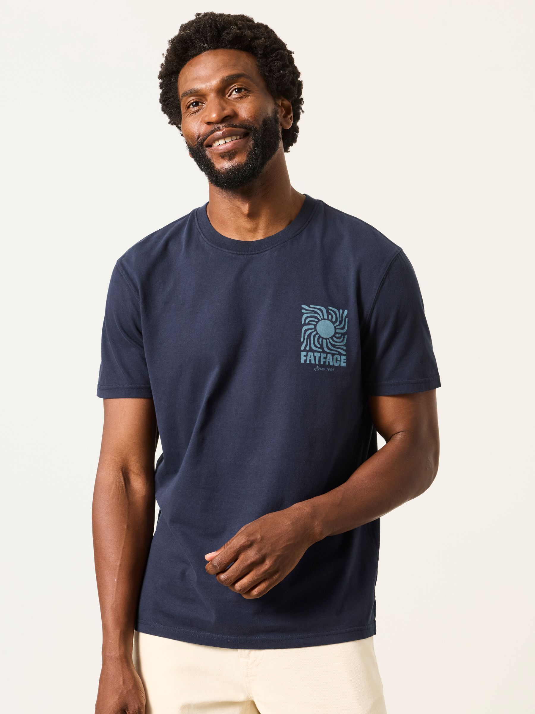 Navy London Graphic  T-Shirt - Image 2 of 7
