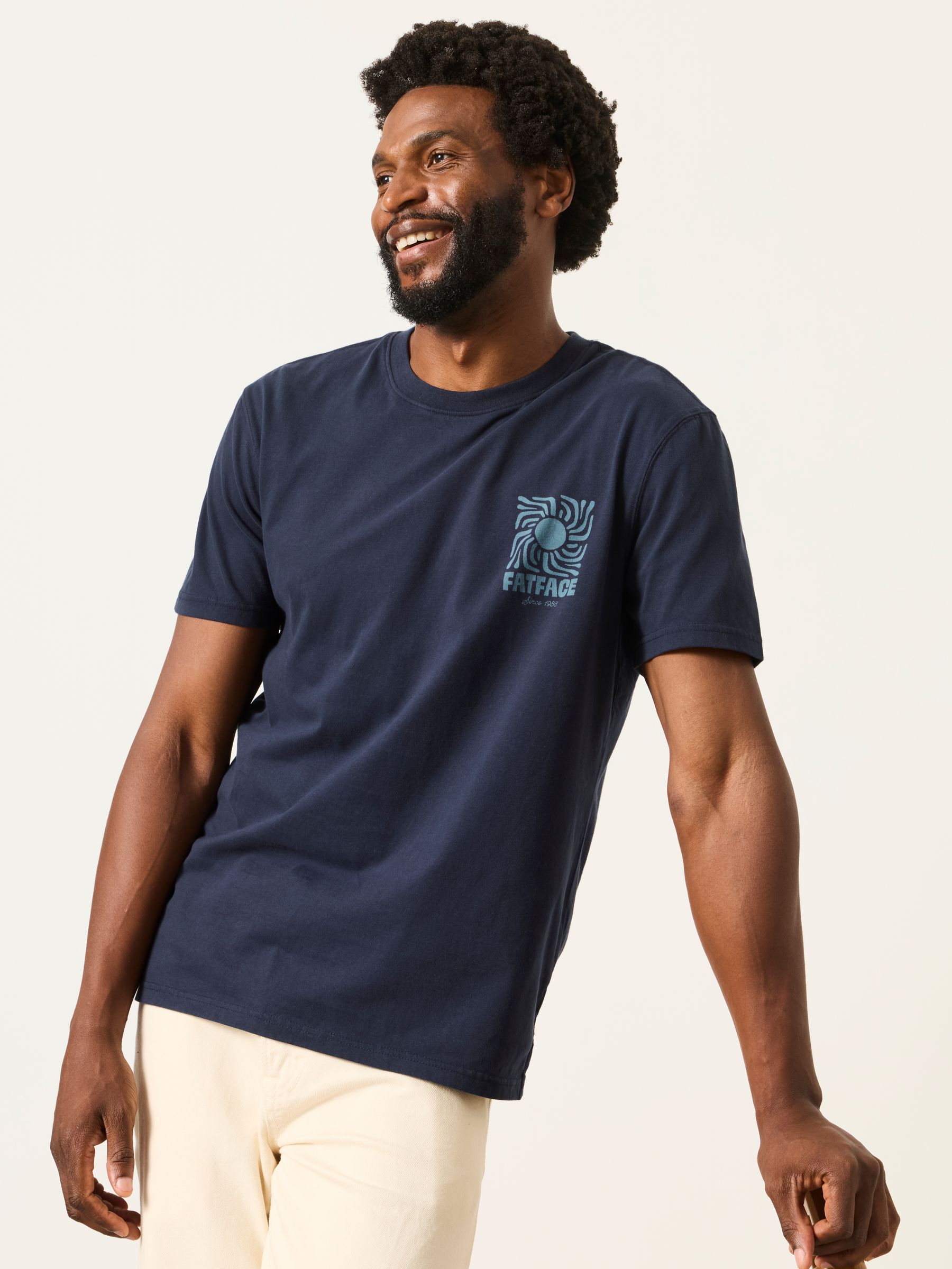 Navy London Graphic  T-Shirt - Image 5 of 7