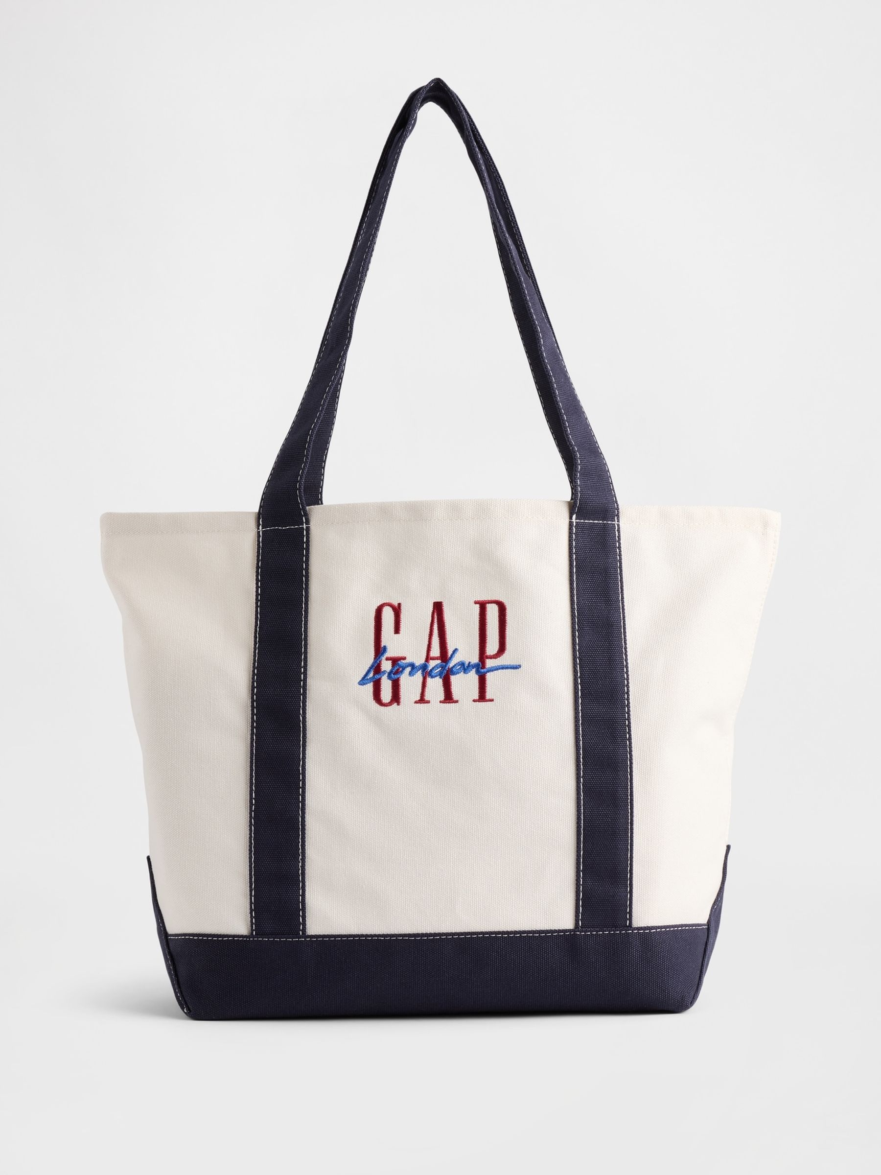 White London Logo Canvas Tote Bag - Image 1 of 3