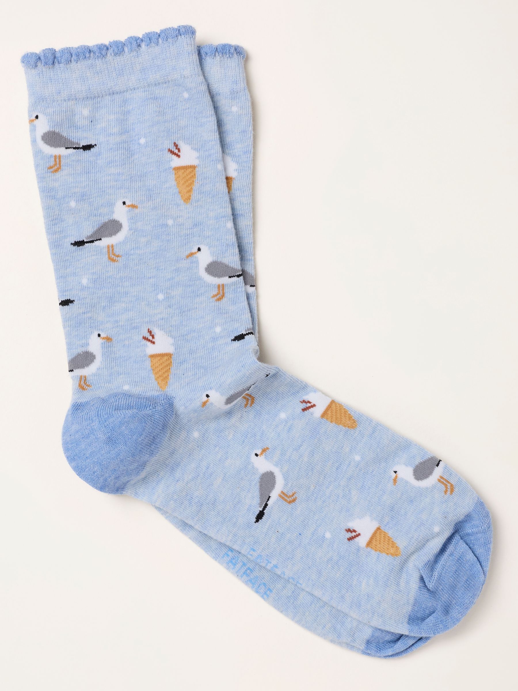 Blue Seagull Socks - Image 1 of 2