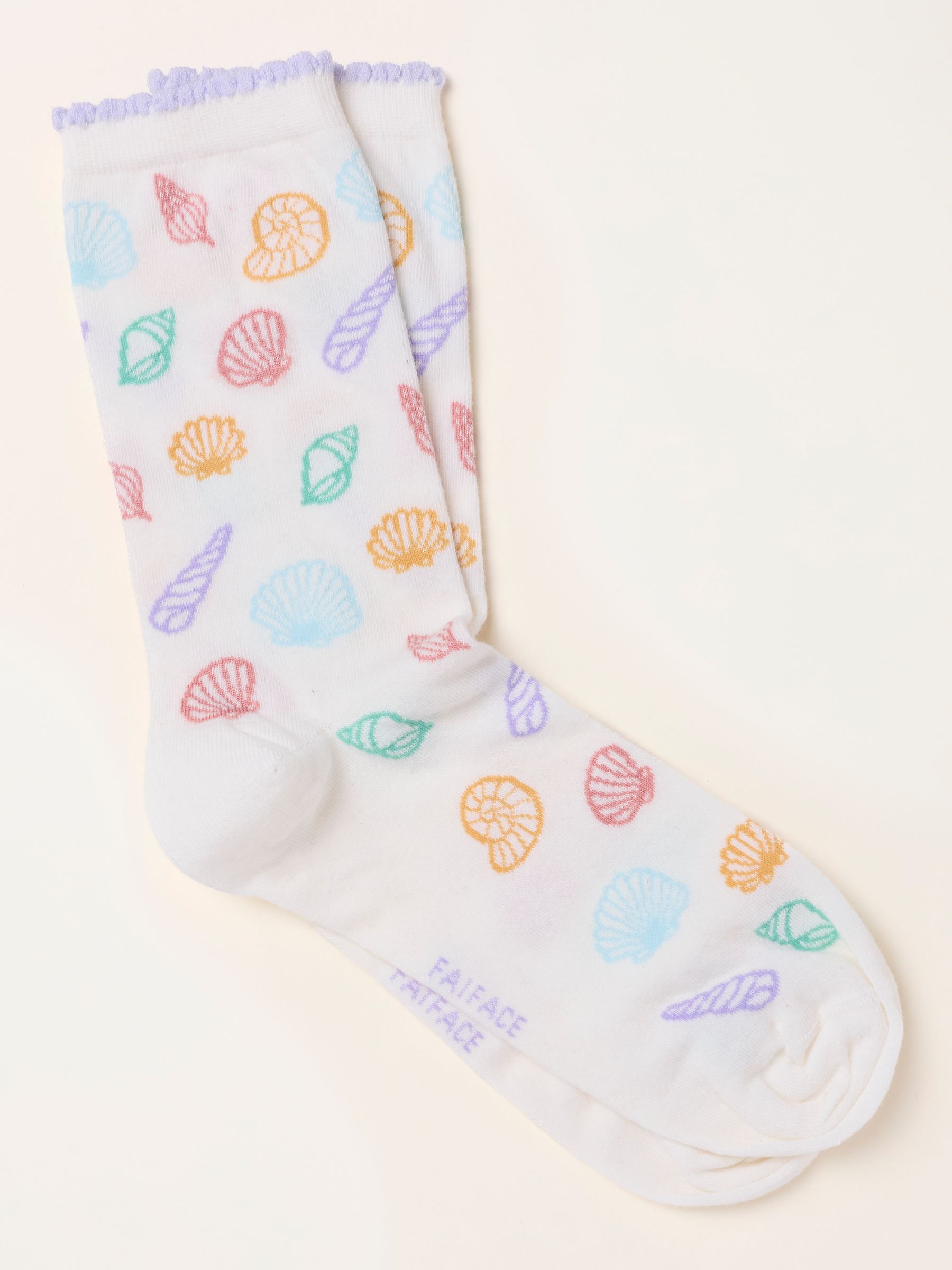 White Shell Socks - Image 1 of 2