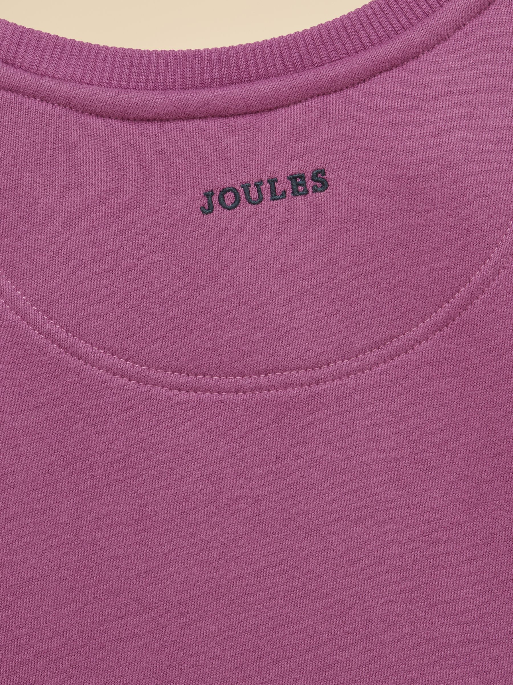 Kids' Purple Dino Crew Neck Sweatshirt - Image 5 of 5