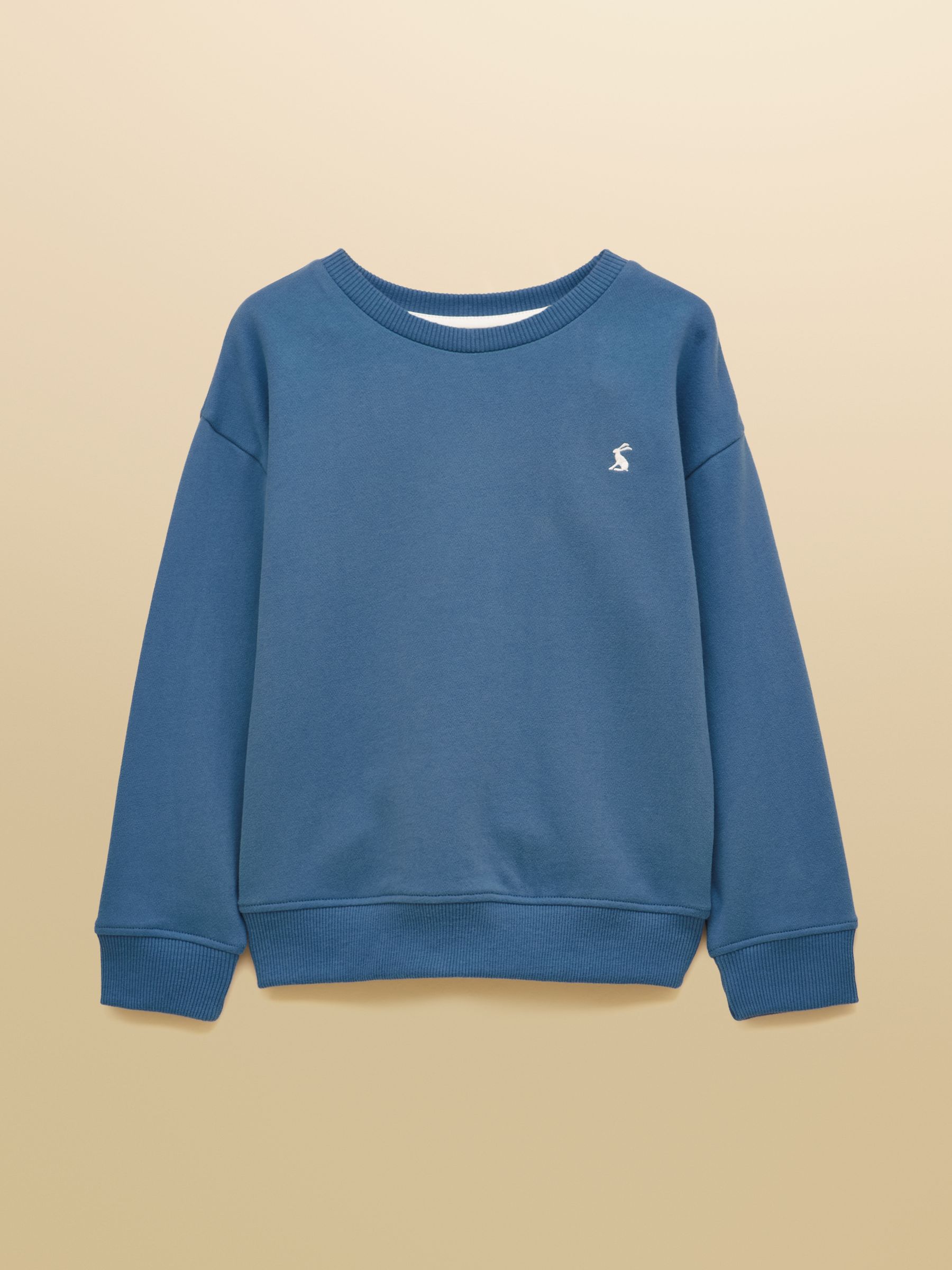 Blue Brushback Crew Sweatshirt - Image 1 of 5 Blue Brushback Crew Sweatshirt - Image 1 of 5