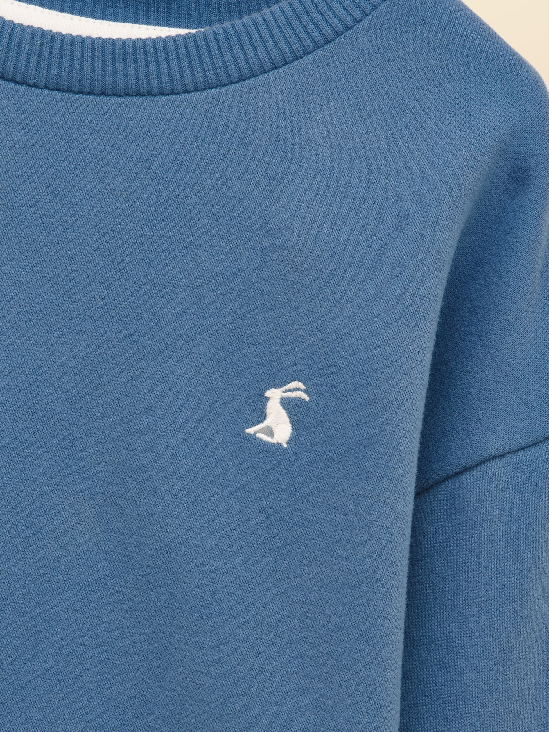 Blue Brushback Crew Sweatshirt - Image 3 of 5