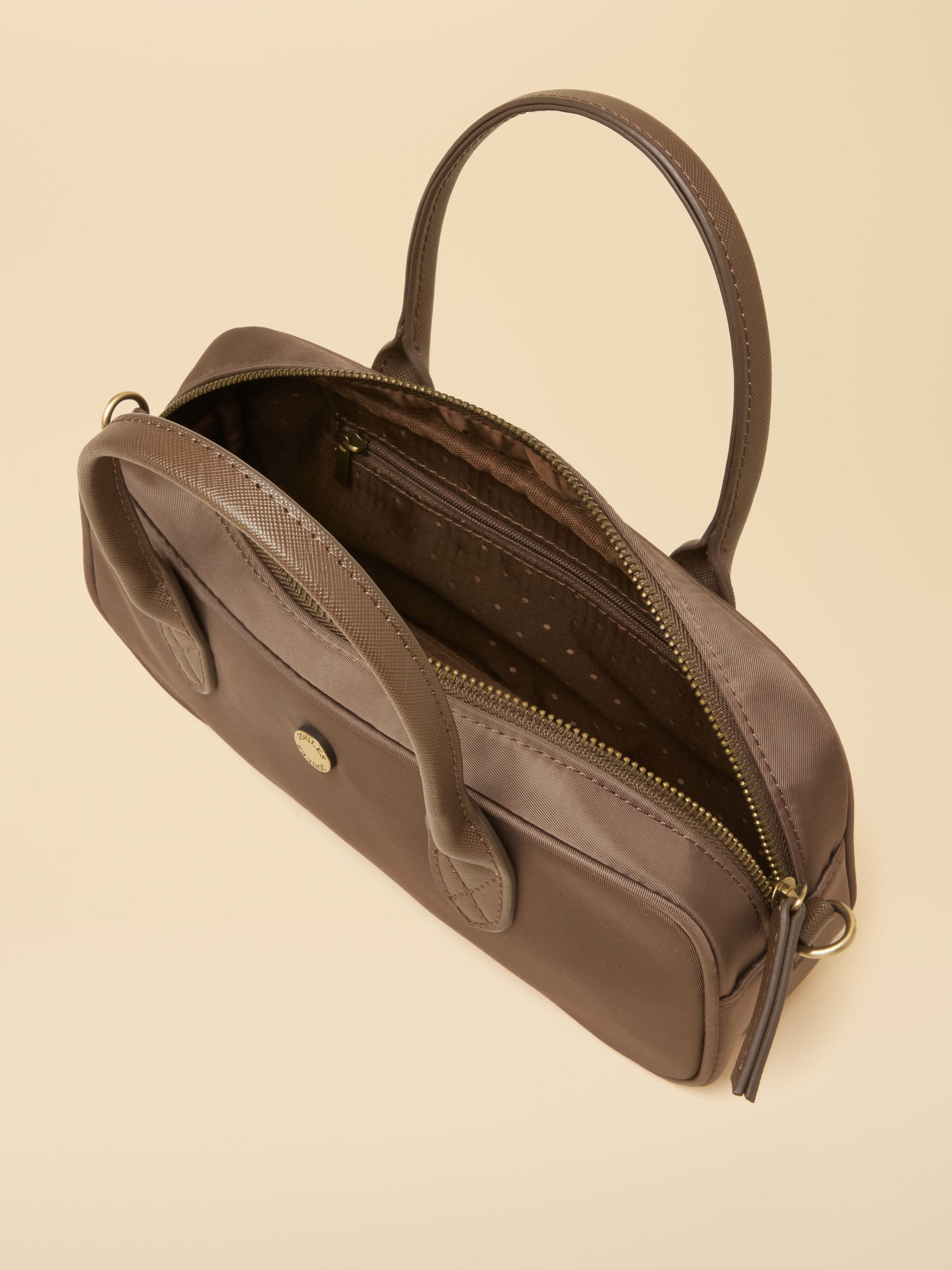 Edie East West Brown Mocha Crossbody Handbag - Image 4 of 7