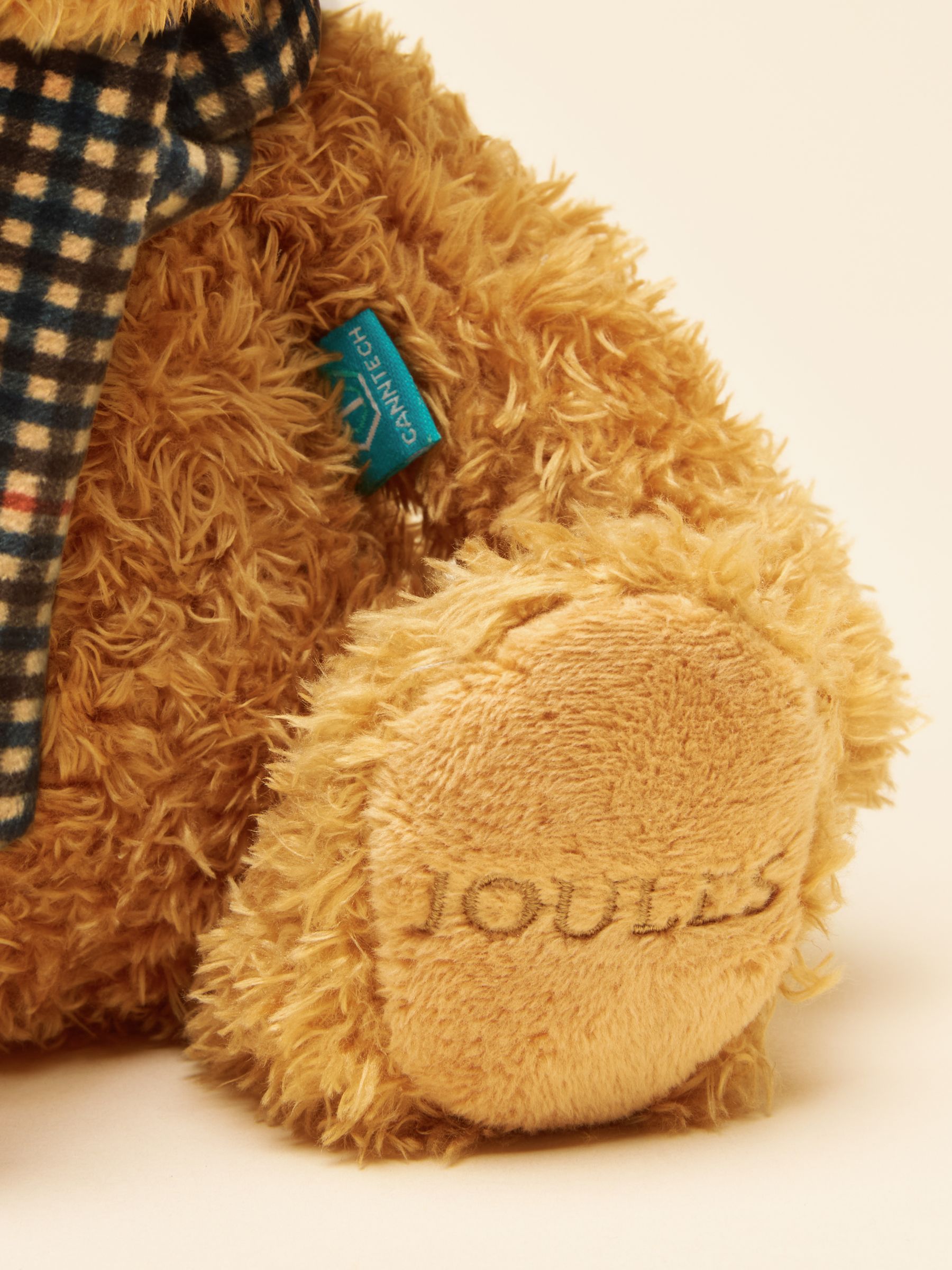 Henson Check Heritage Teddy Dog Toy - Image 4 of 5