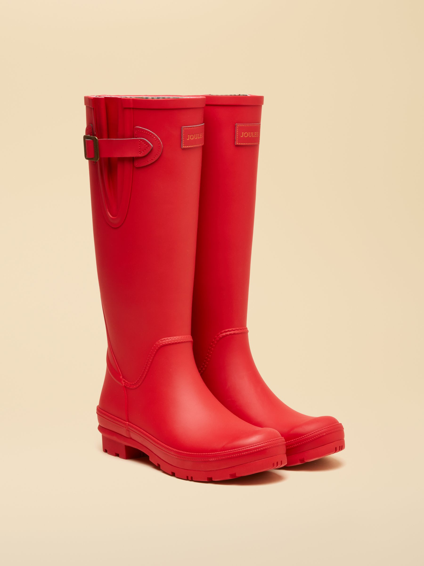 Houghton Red Adjustable Tall Wellies - Image 1 of 6