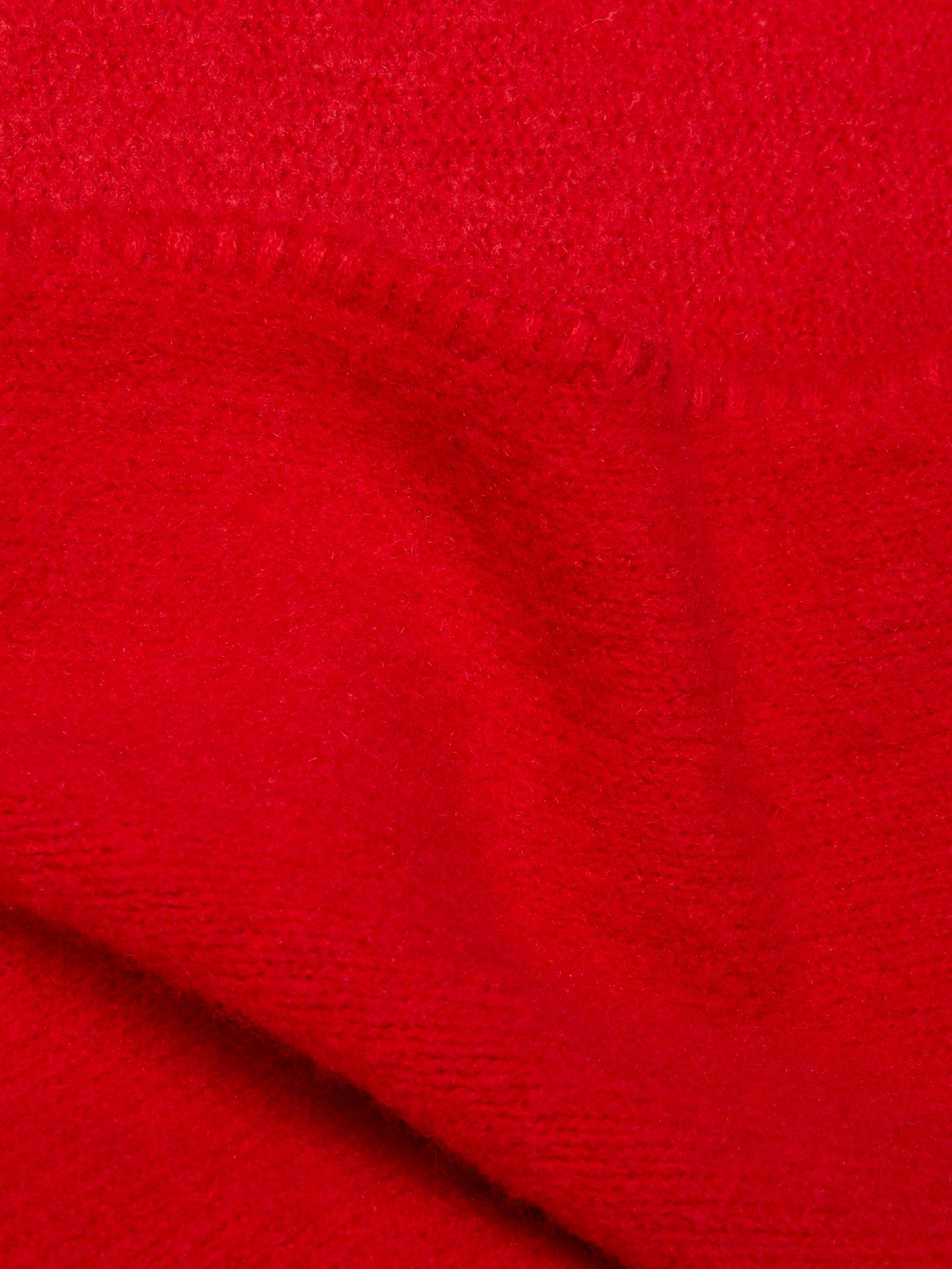 Kendra Red Triangle Scarf - Image 6 of 7
