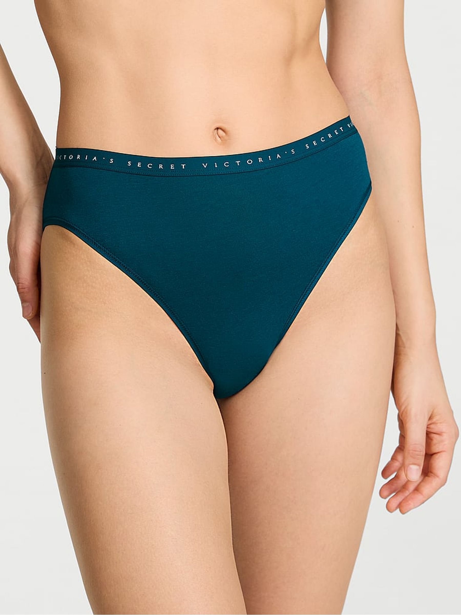 Teal Star Blue Brief Knickers - Image 1 of 2